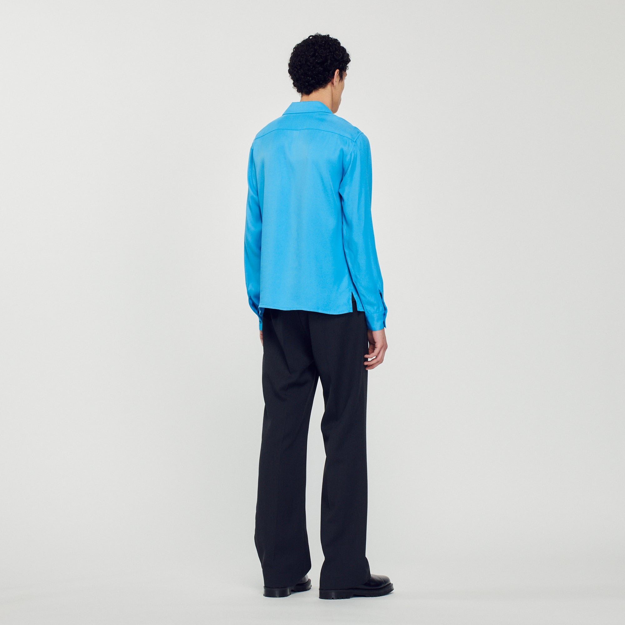 Chemise fluide col requin Sandro seconde main