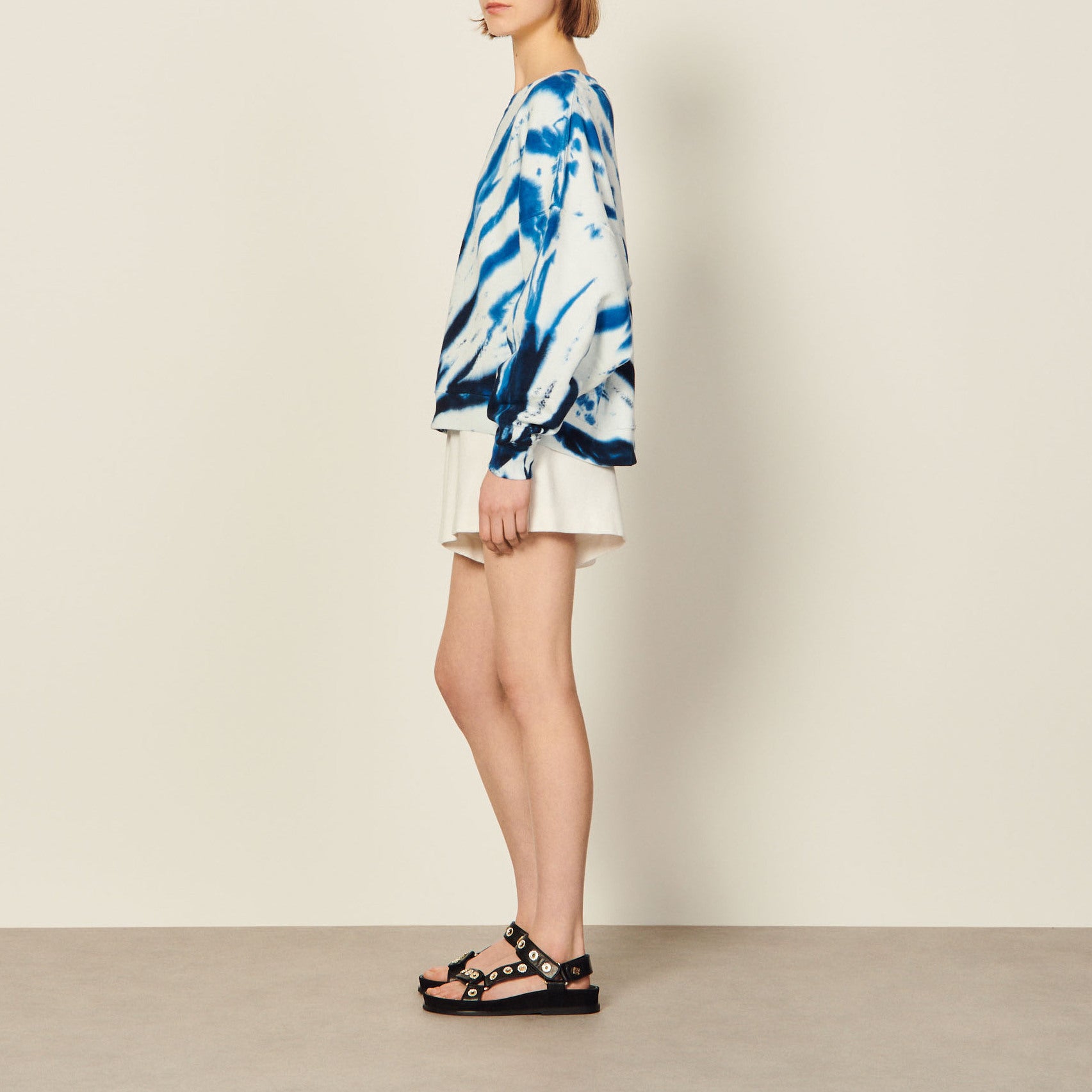 Sweatshirt tie and dye Sandro seconde main