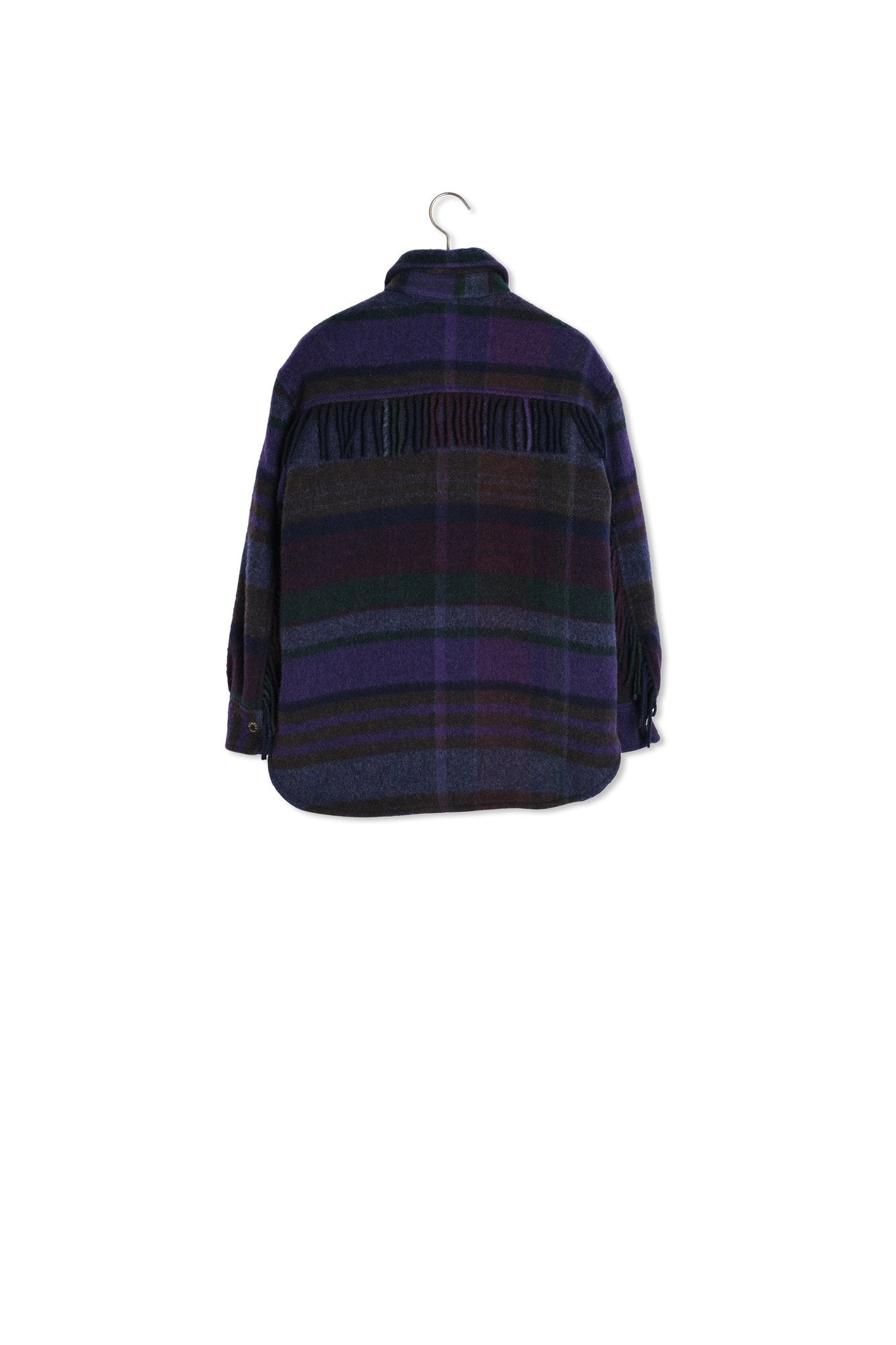 Manteau surChemise à carreaux Sandro seconde main