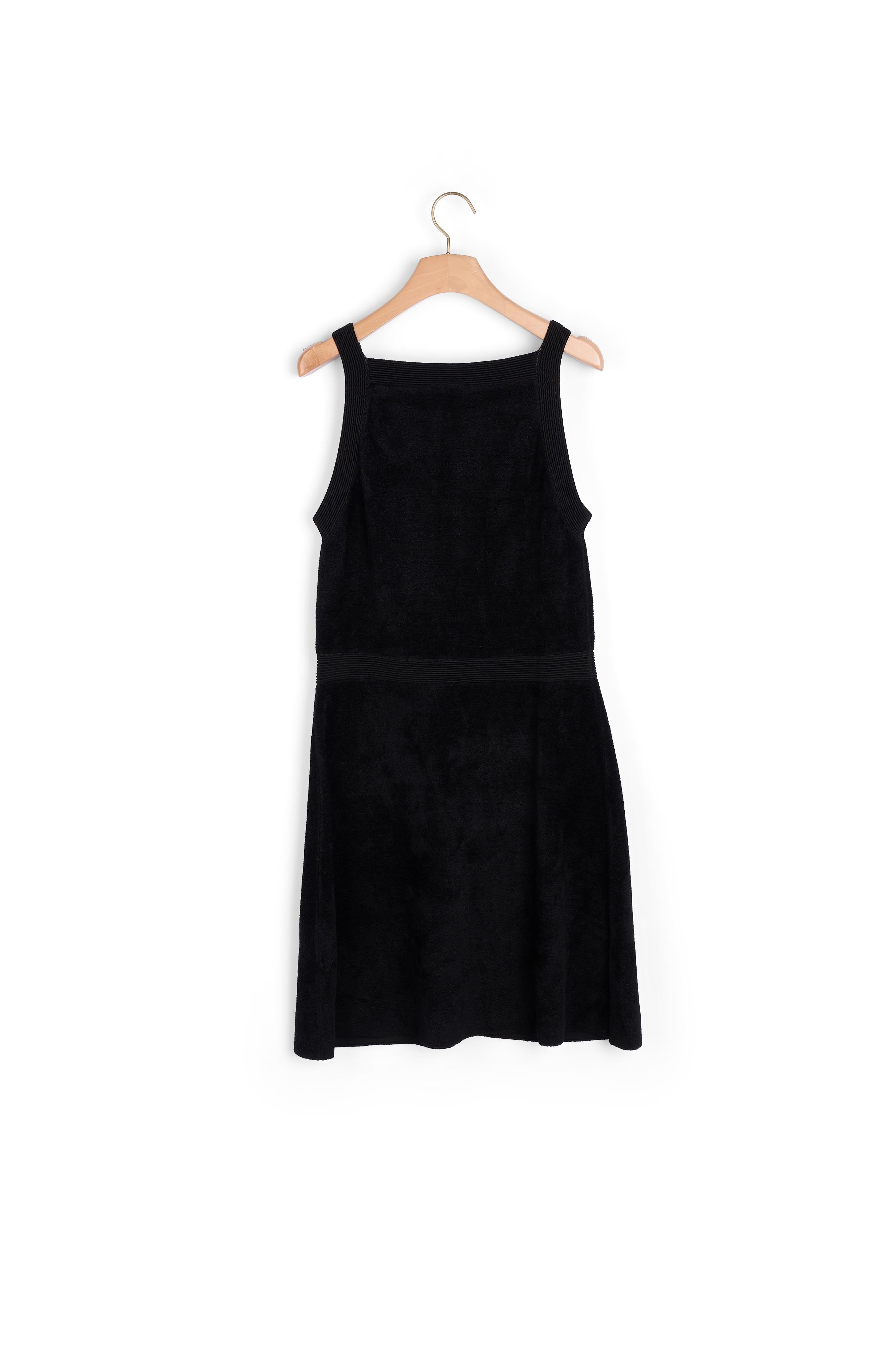 Robe sans manches effet velours Sandro seconde main