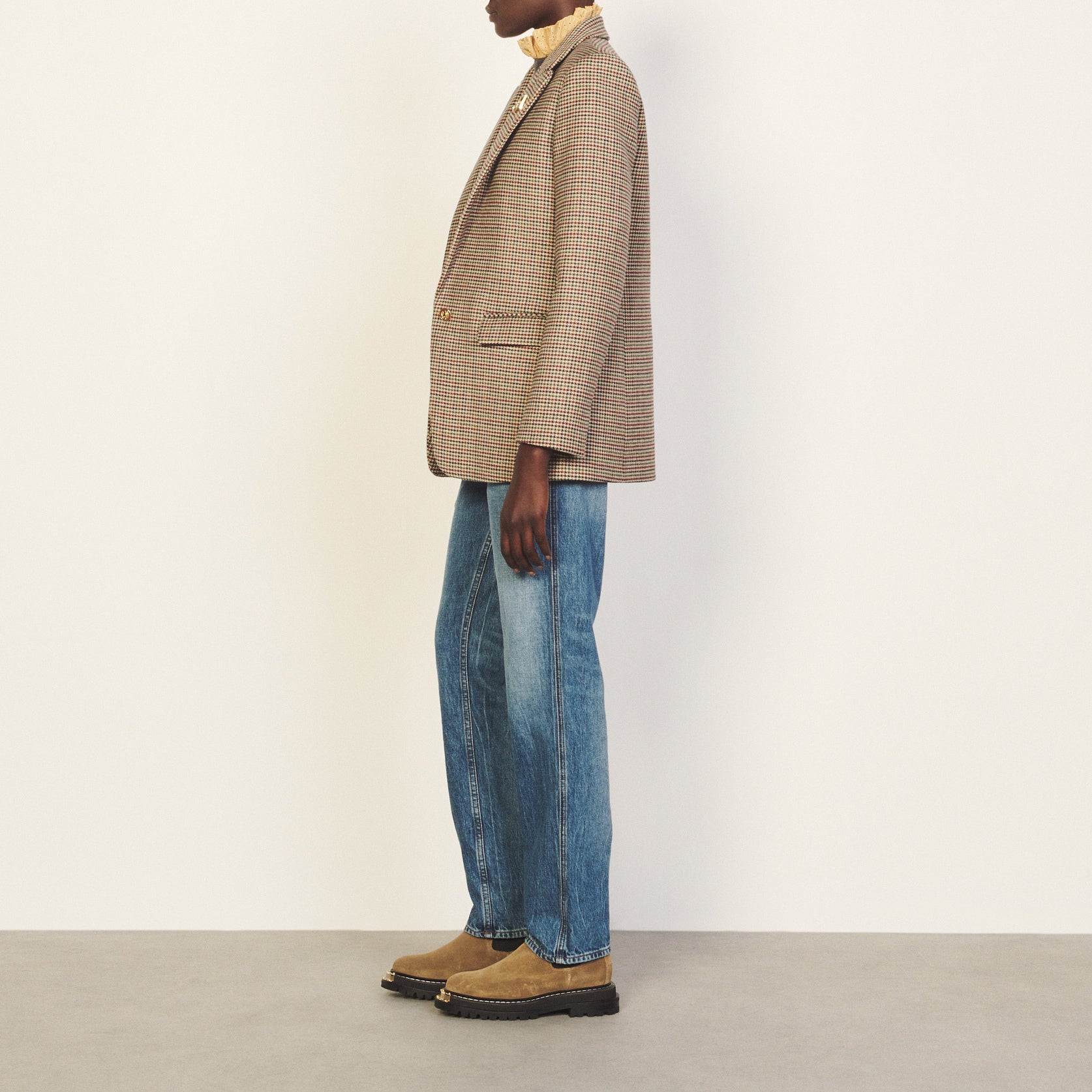 Veste rouge/vert Sandro seconde main