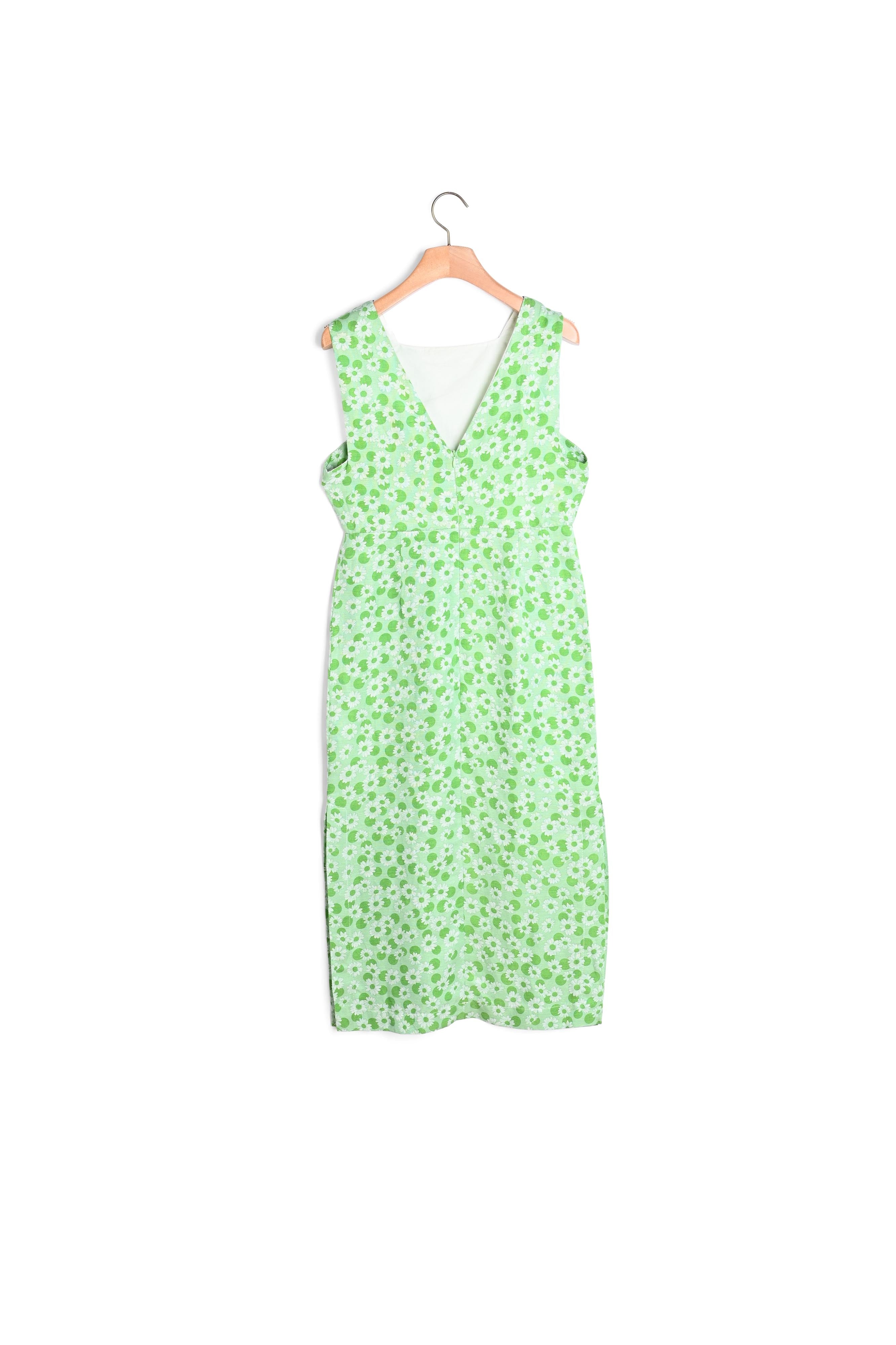 Robe longue imprimée à larges bretelles Sandro seconde main