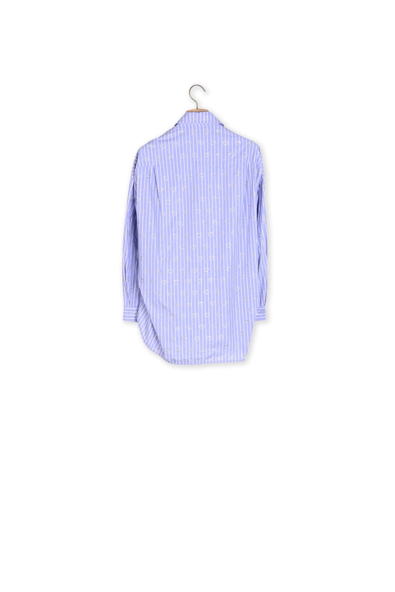 Chemise ornée de cœurs en strass Sandro seconde main