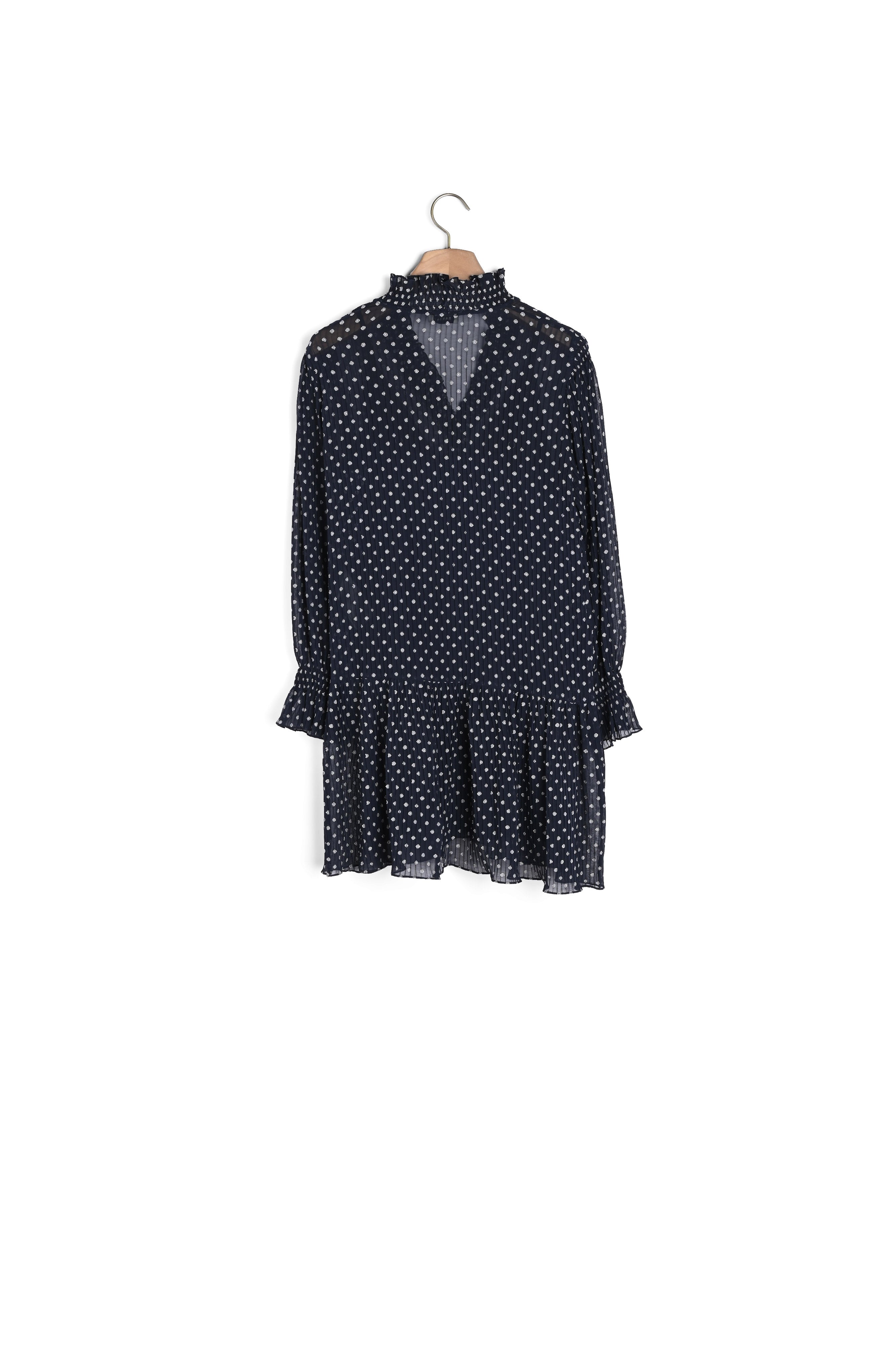 Robe courte à pois Sandro seconde main