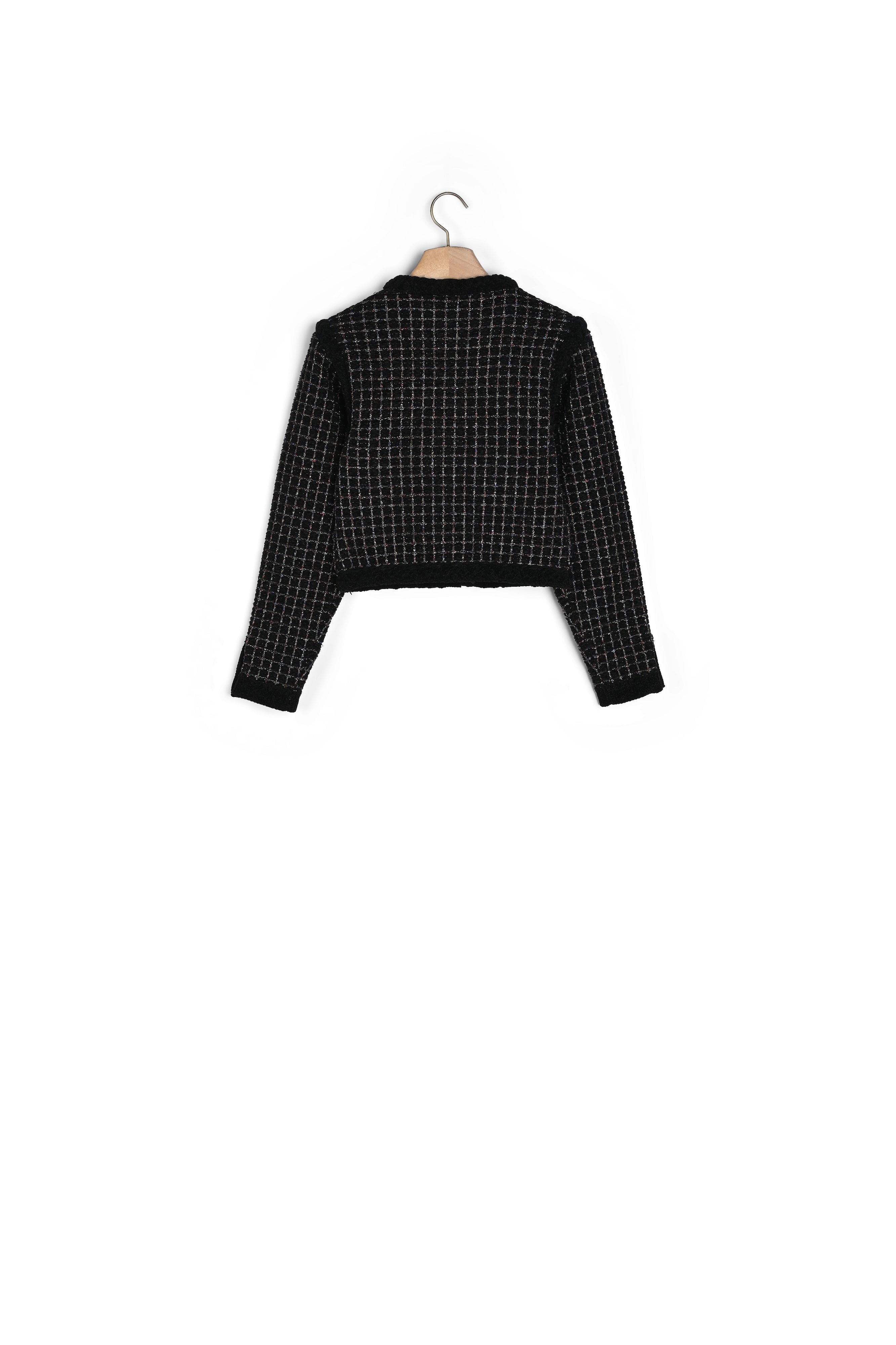 Cardicoat effet tweed Sandro seconde main