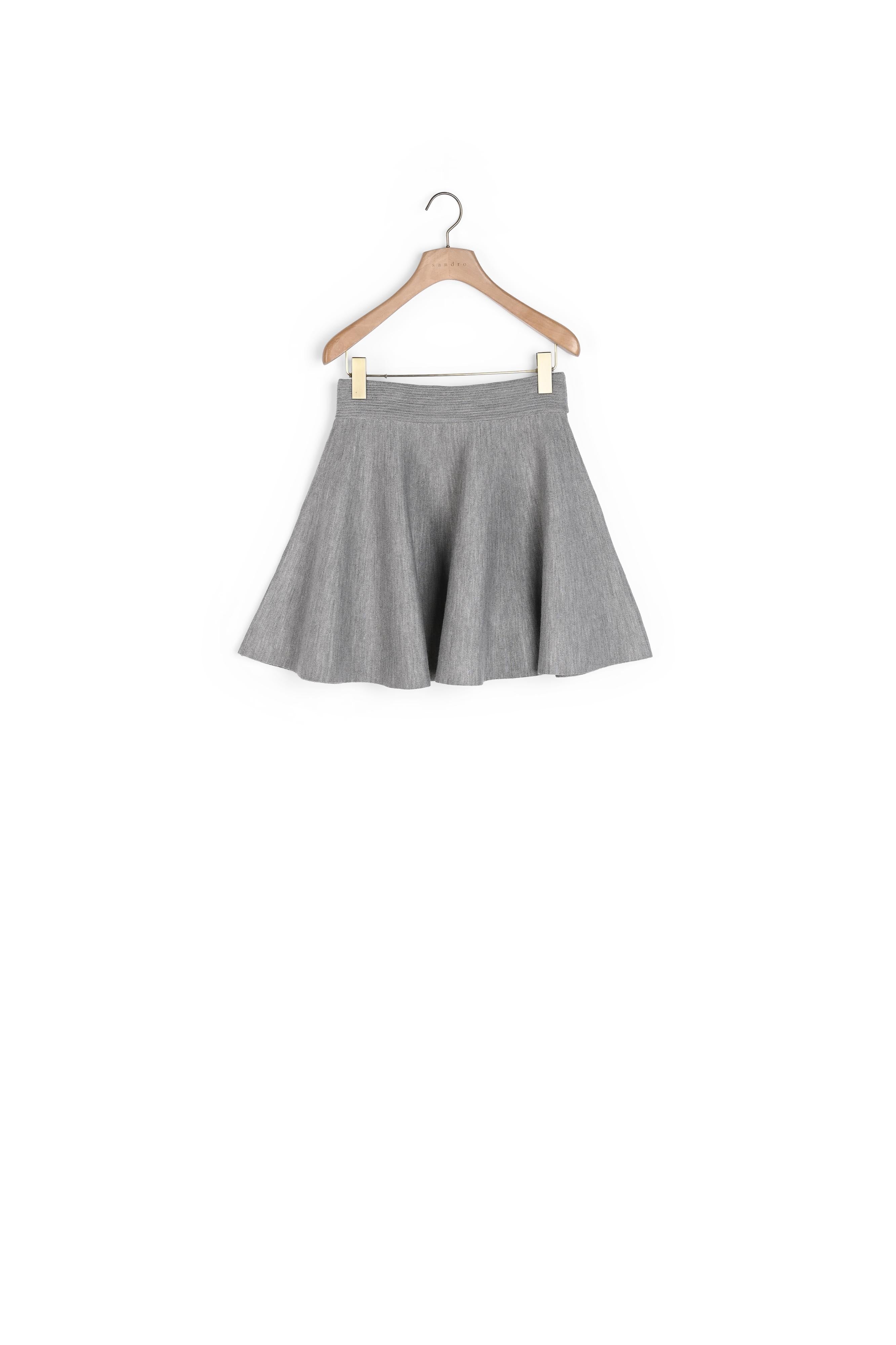 Jupe courte en Maille Sandro seconde main