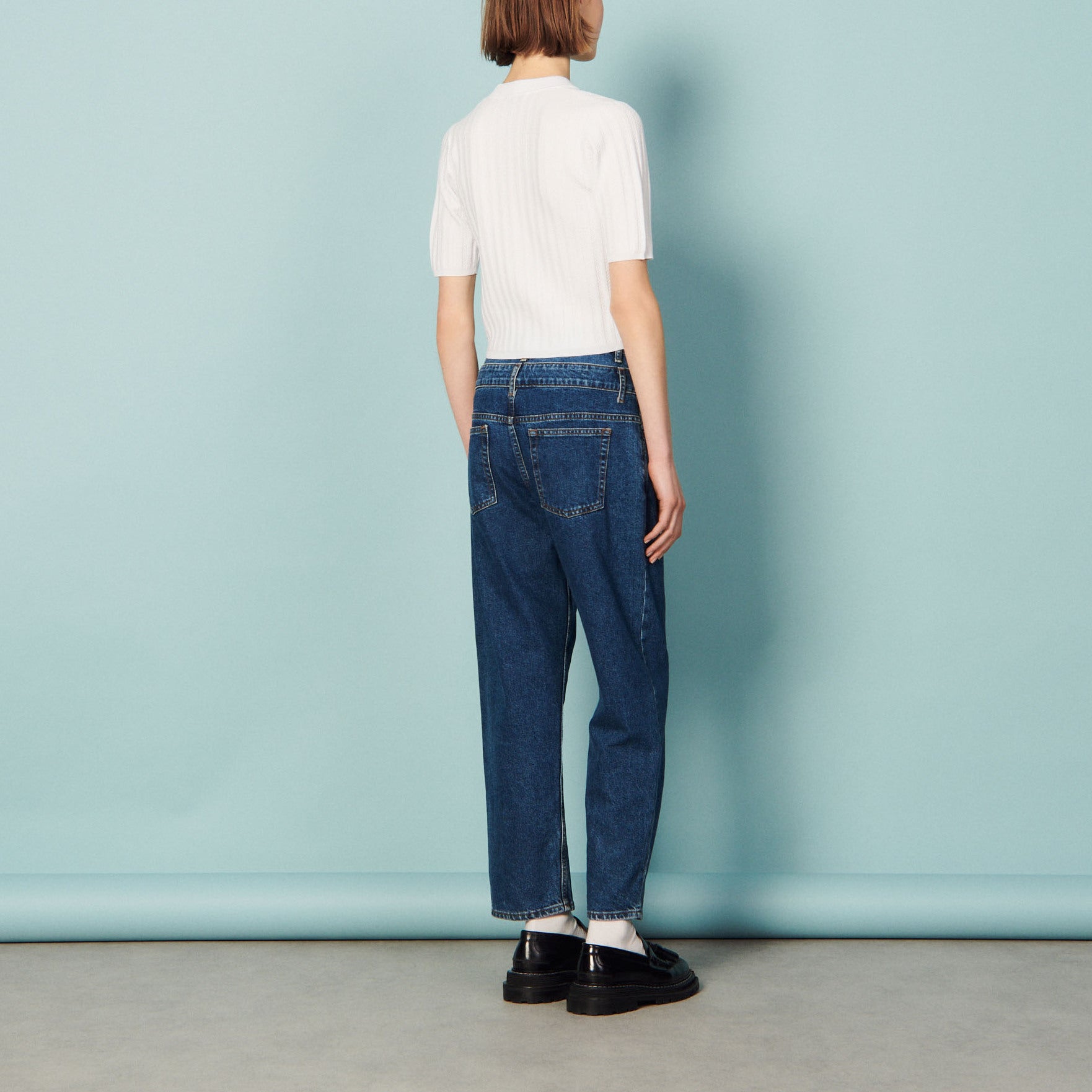 Pull à boutons fantaisie Sandro seconde main