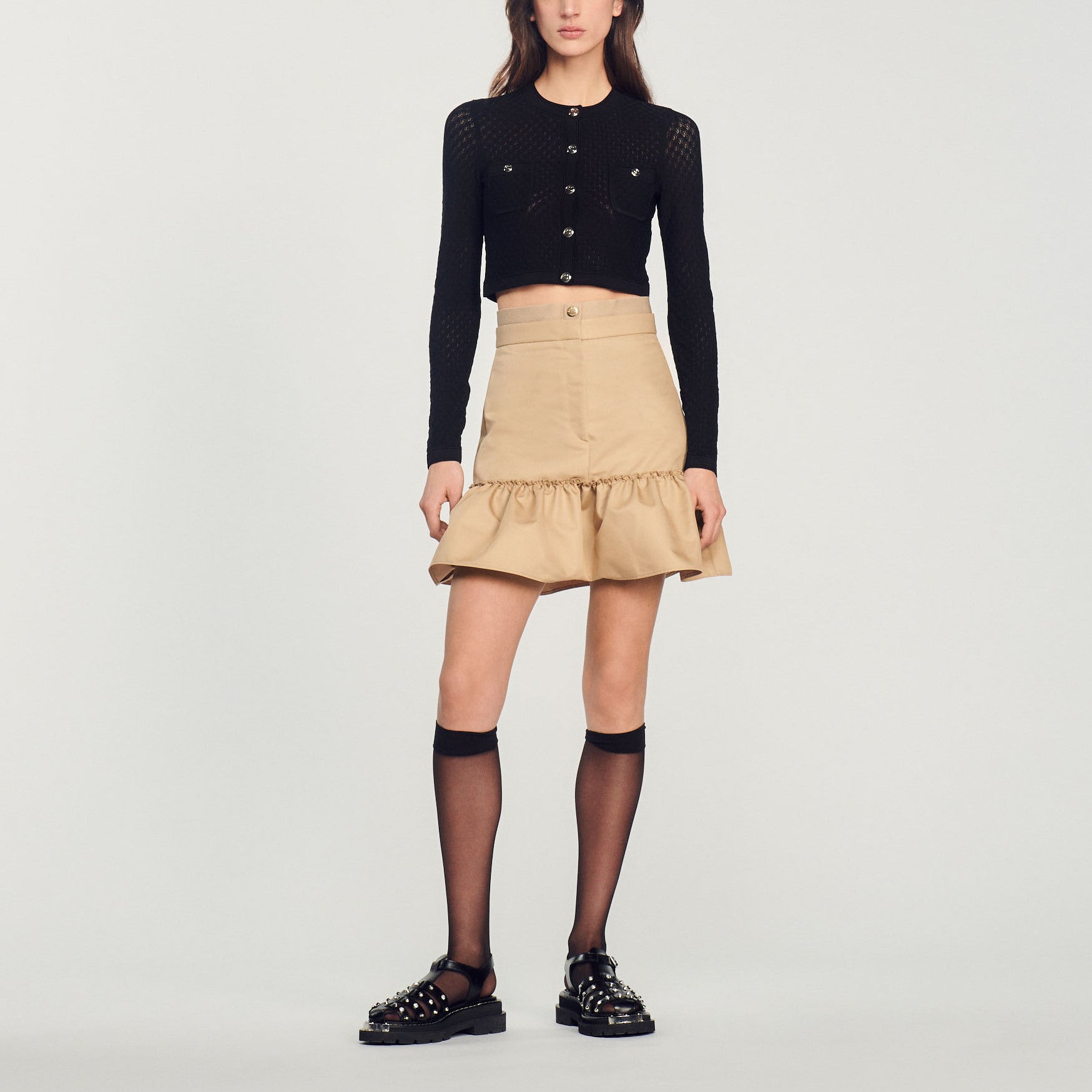 Cardigan en Maille Sandro seconde main