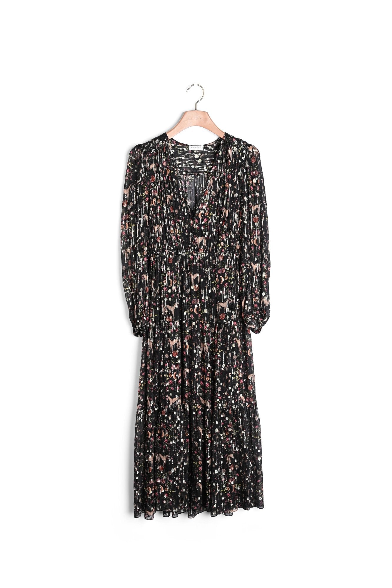 Robe Noir Sandro seconde main