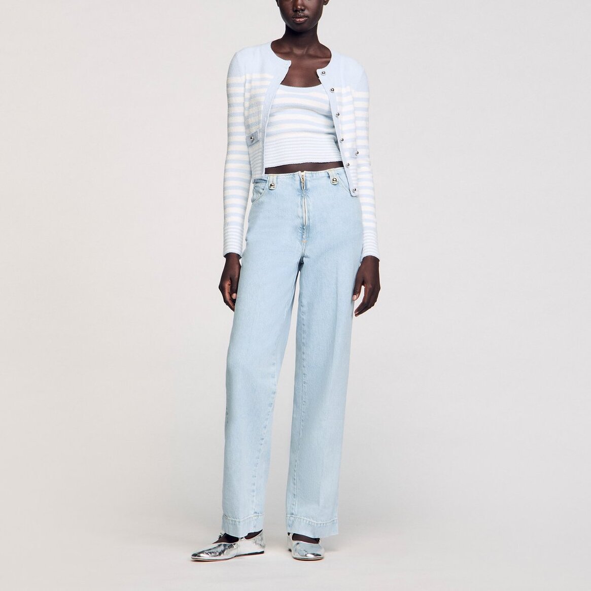 Jean large délavé Sandro seconde main