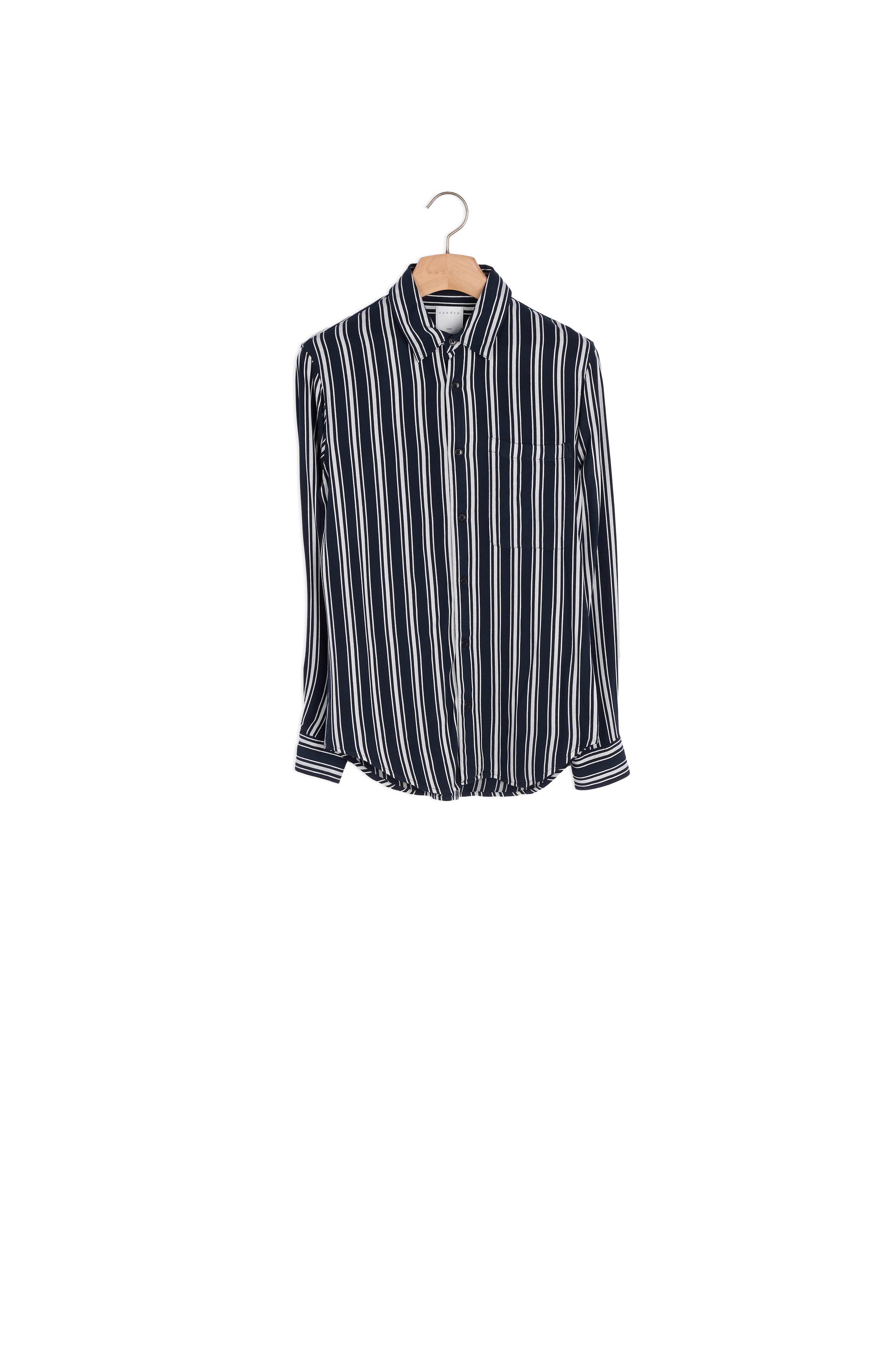 Chemise fluide rayée Sandro seconde main