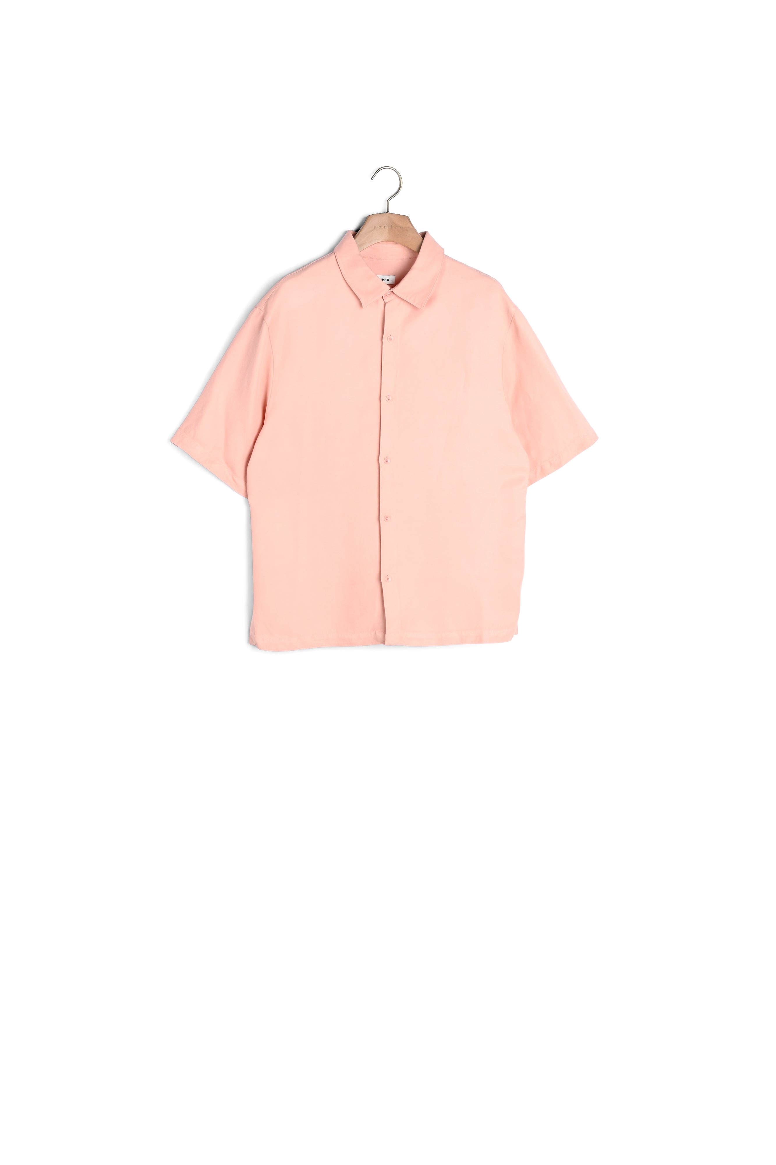 Chemise Rose Clair Sandro seconde main