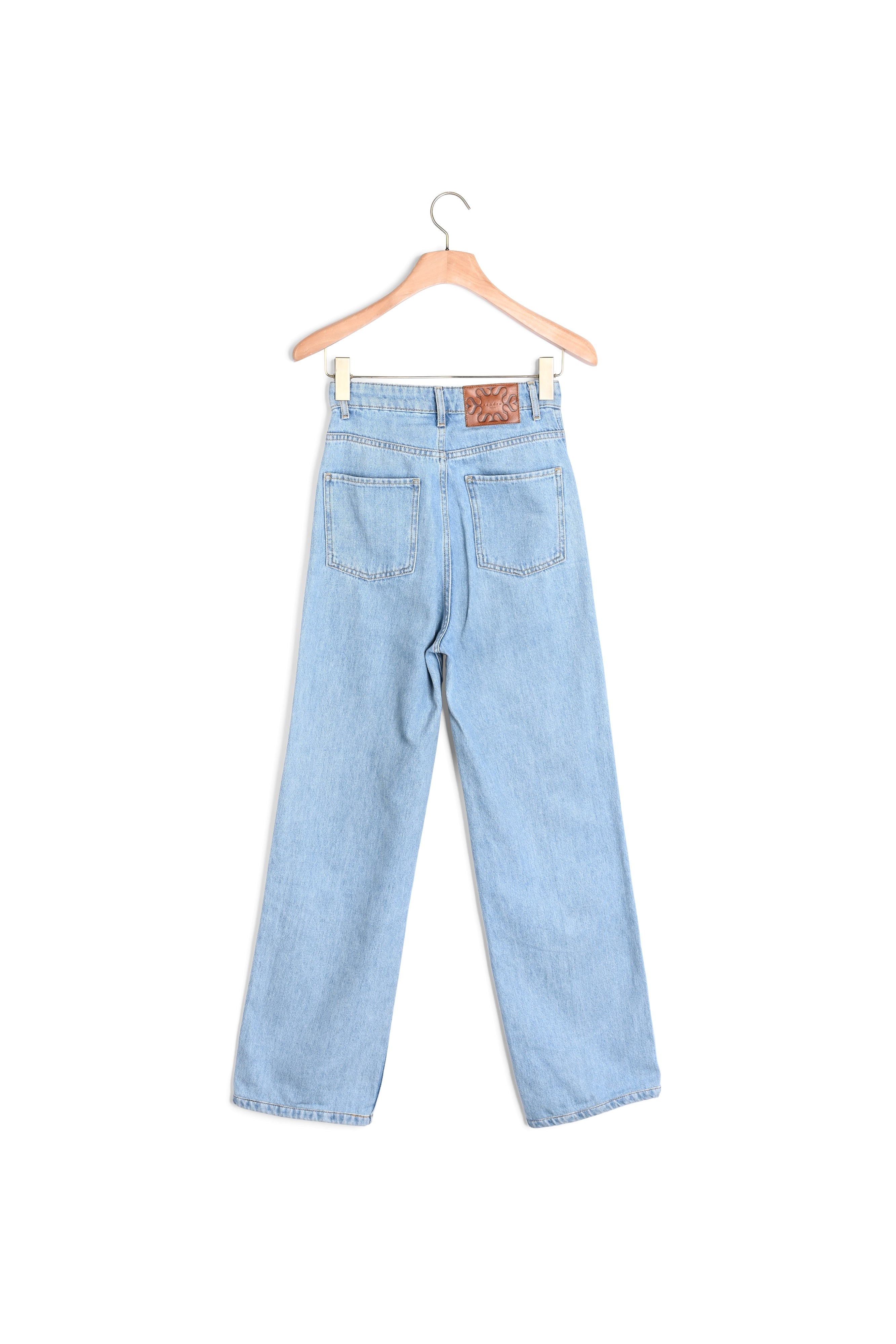 Jean large droit 5 poches délavé Sandro seconde main