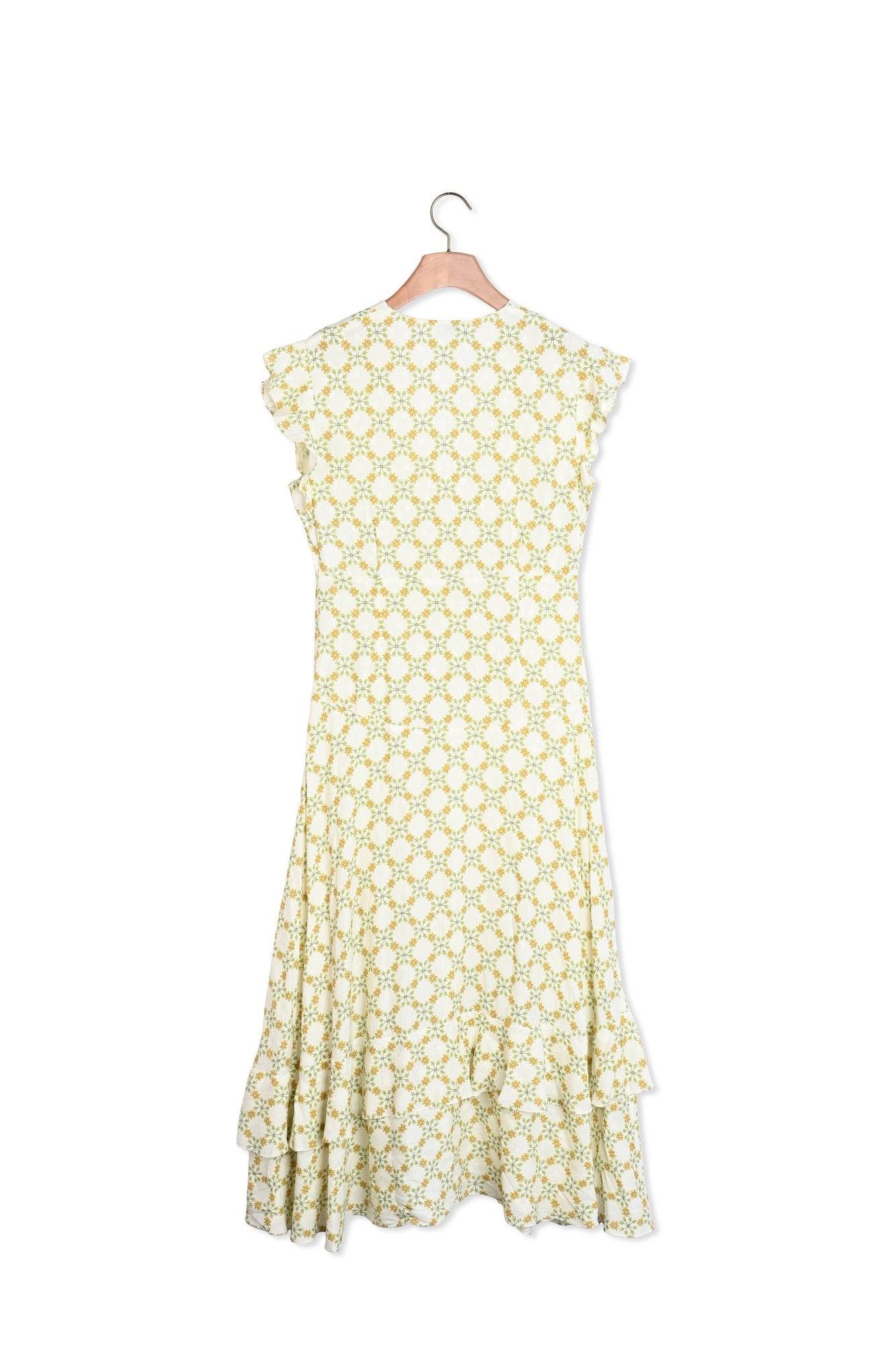 Robe longue en jacquard imprimé Sandro seconde main