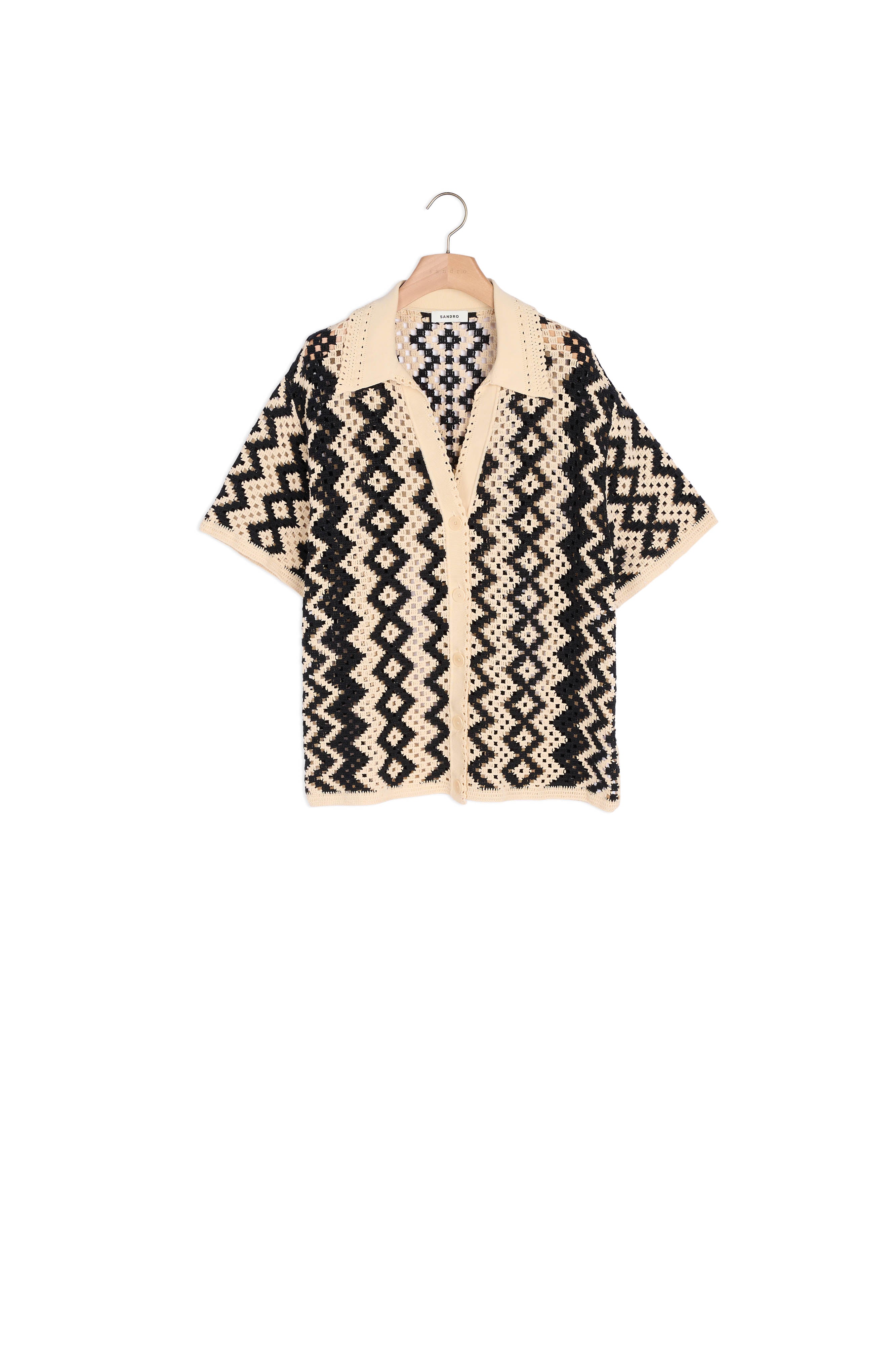 Top en crochet Sandro seconde main