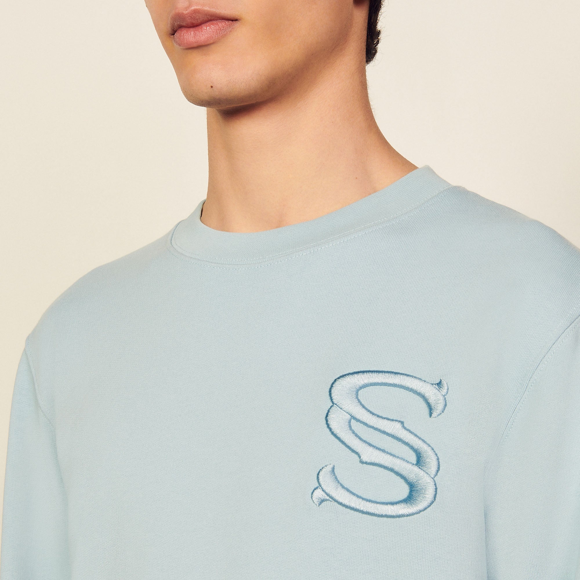 Sweat brodé Sandro seconde main