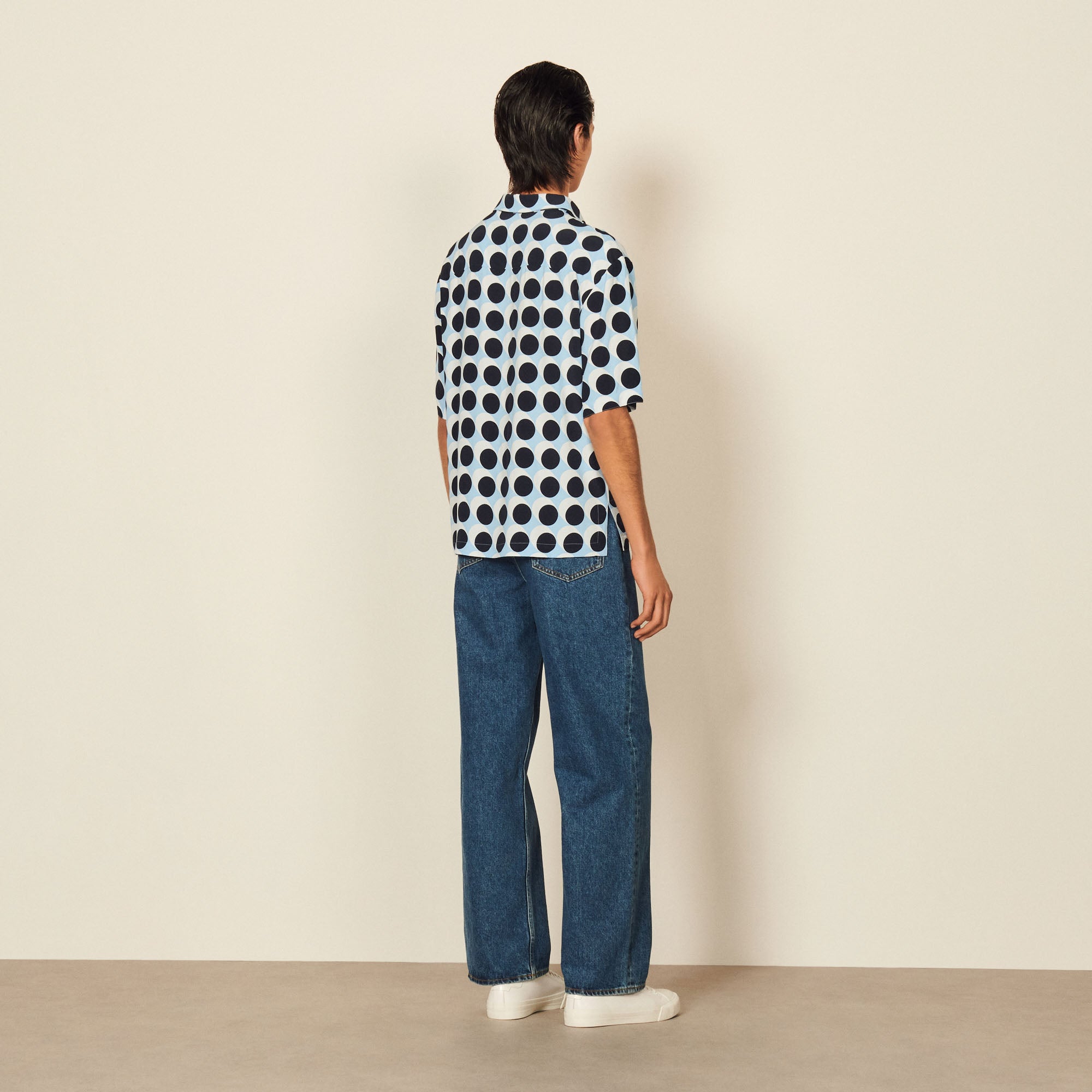 Chemise fluide imprimée Sandro seconde main