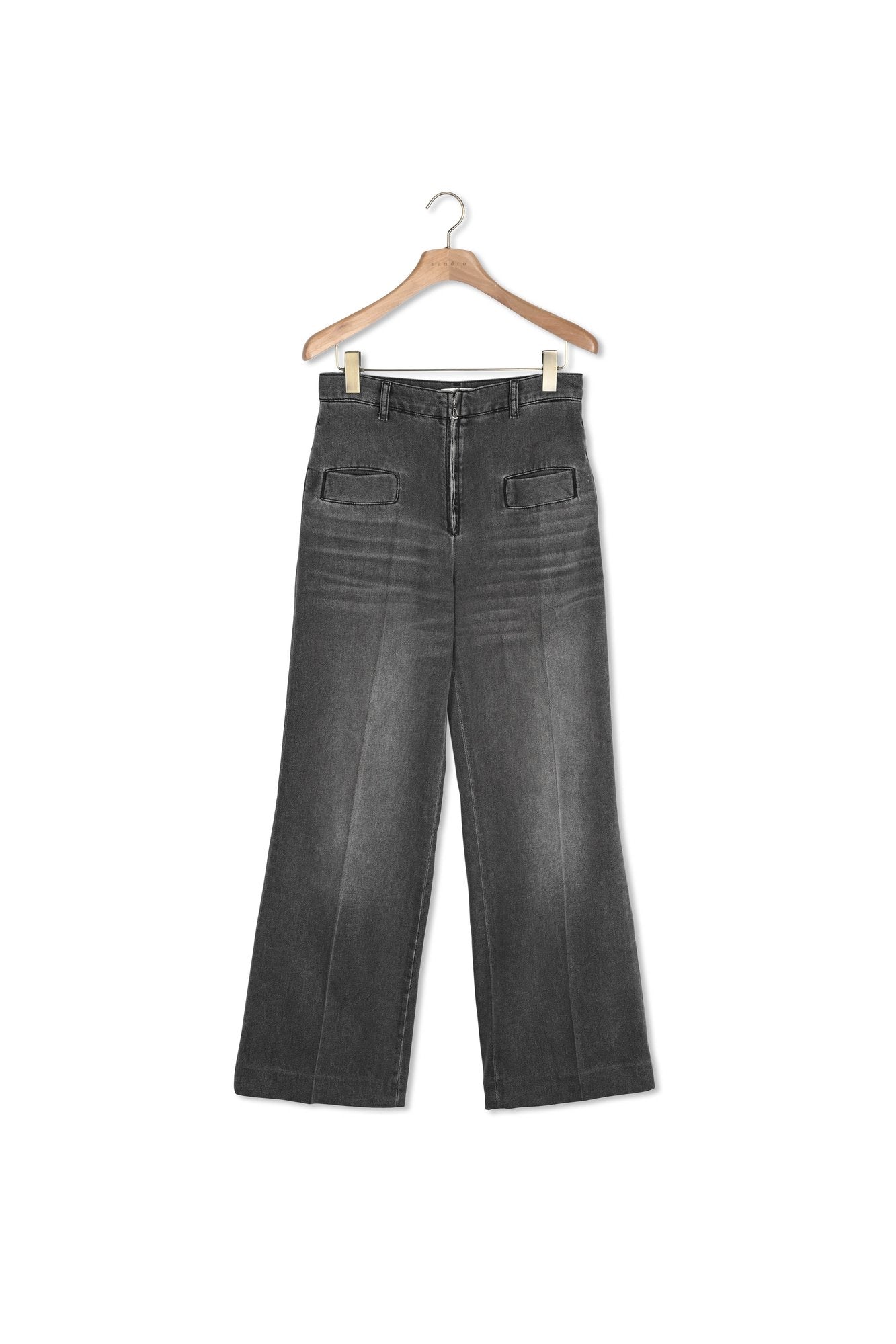 Jean délavé évasé Sandro seconde main