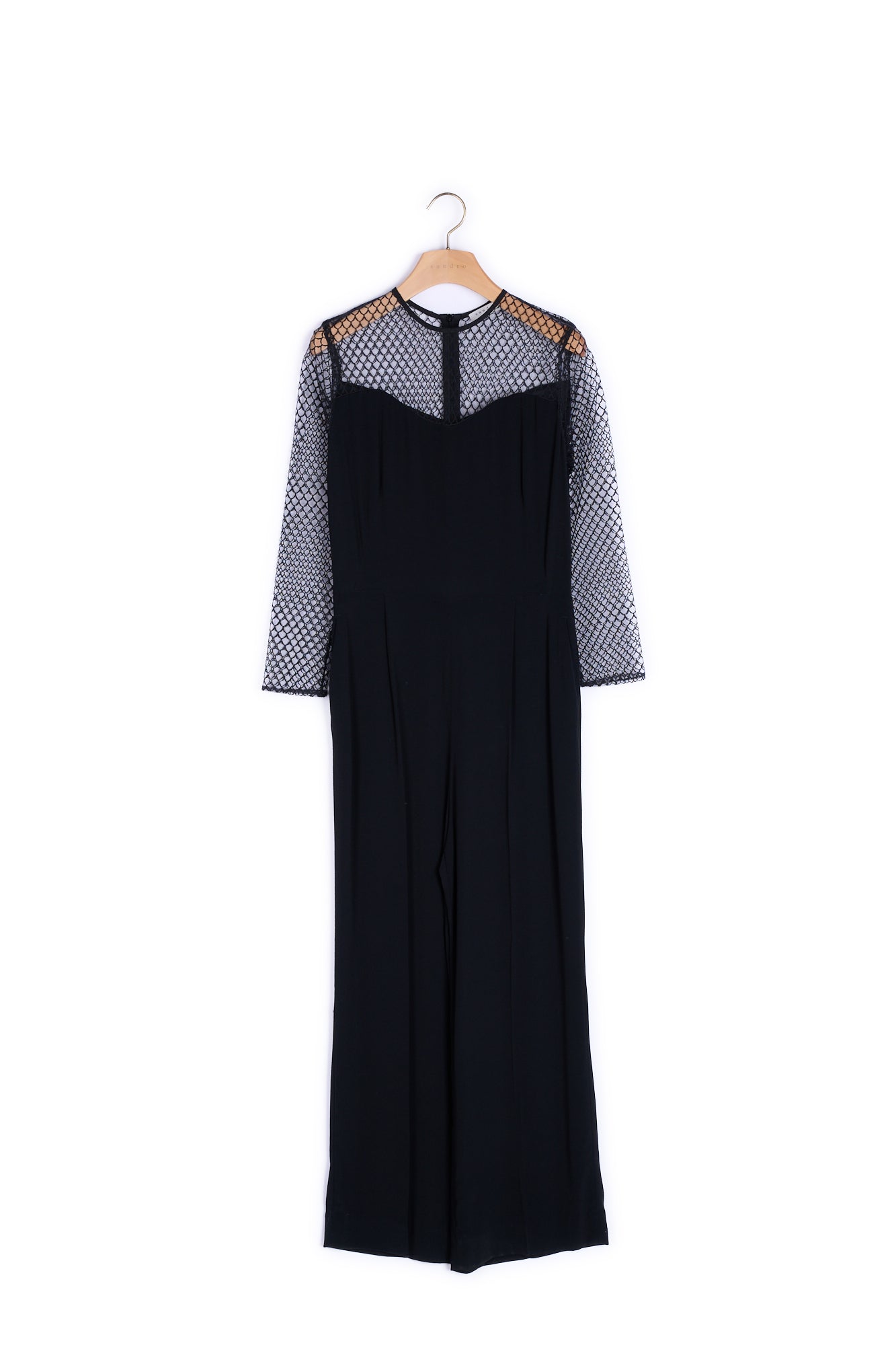 Combinaison Pantalon bi-matière Sandro seconde main