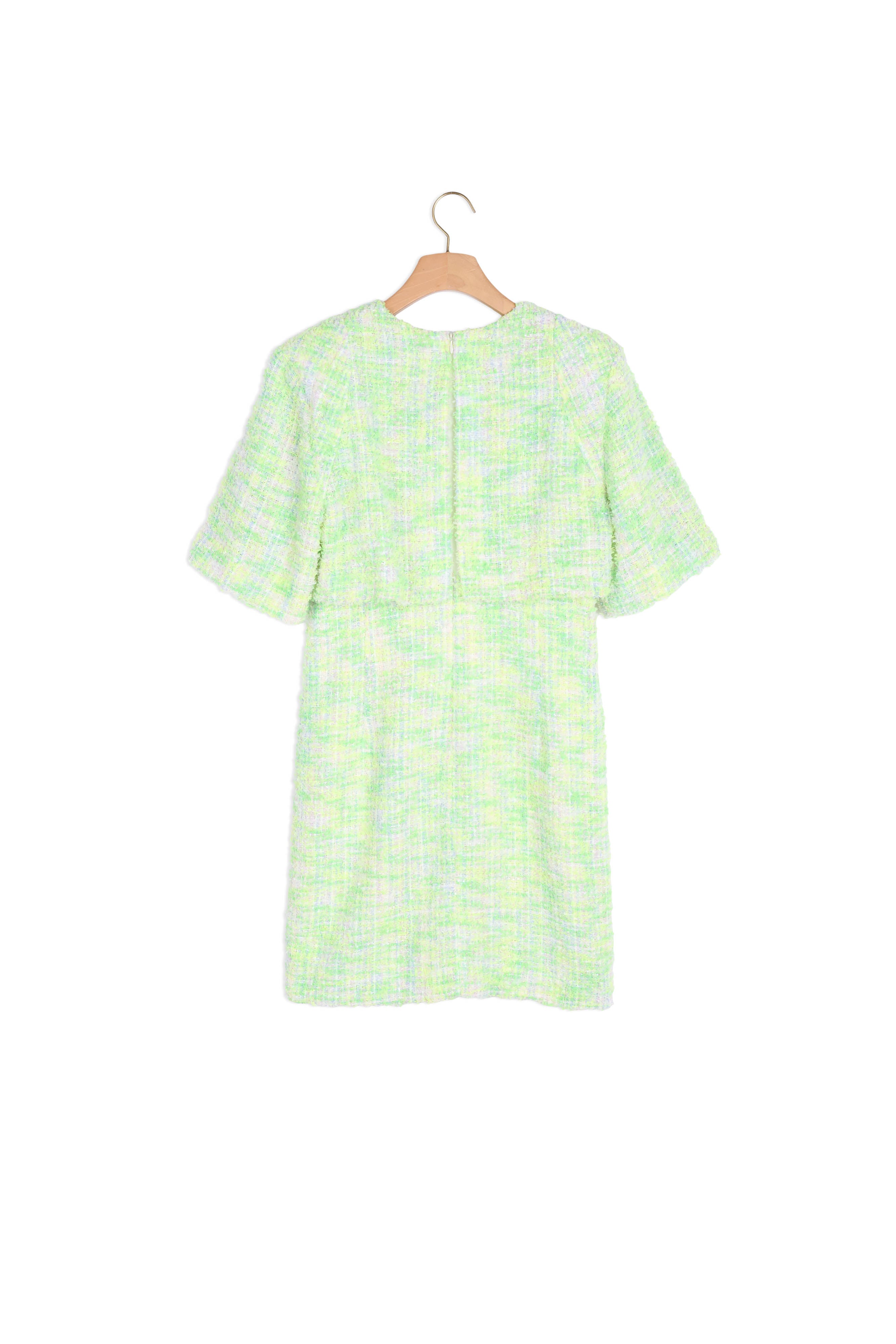 Robe courte en tweed Sandro seconde main