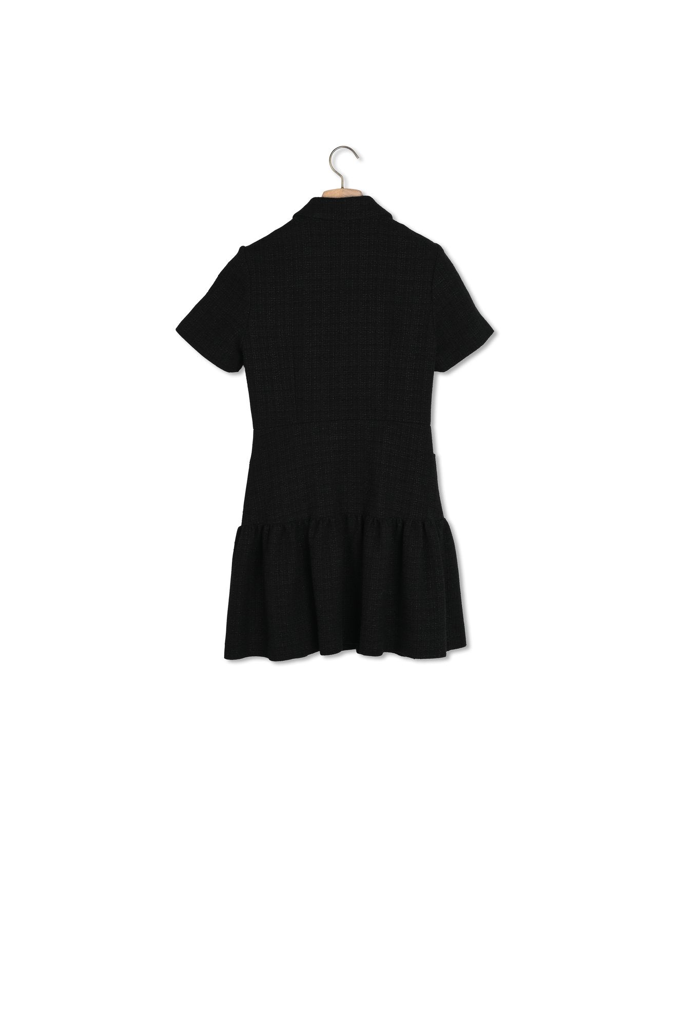 Robe courte en tweed Sandro seconde main