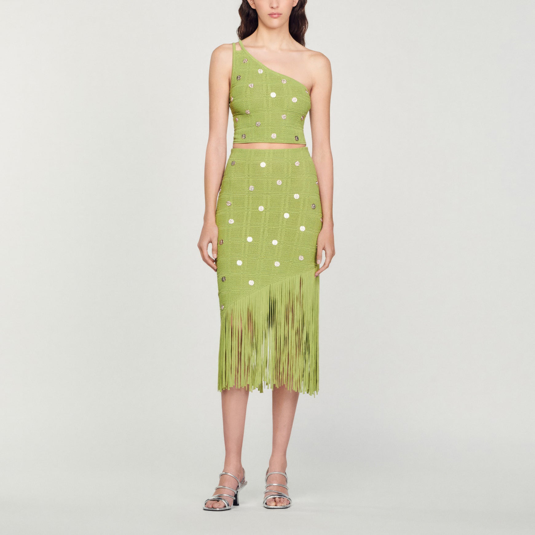 Brassière en Maille Sandro seconde main