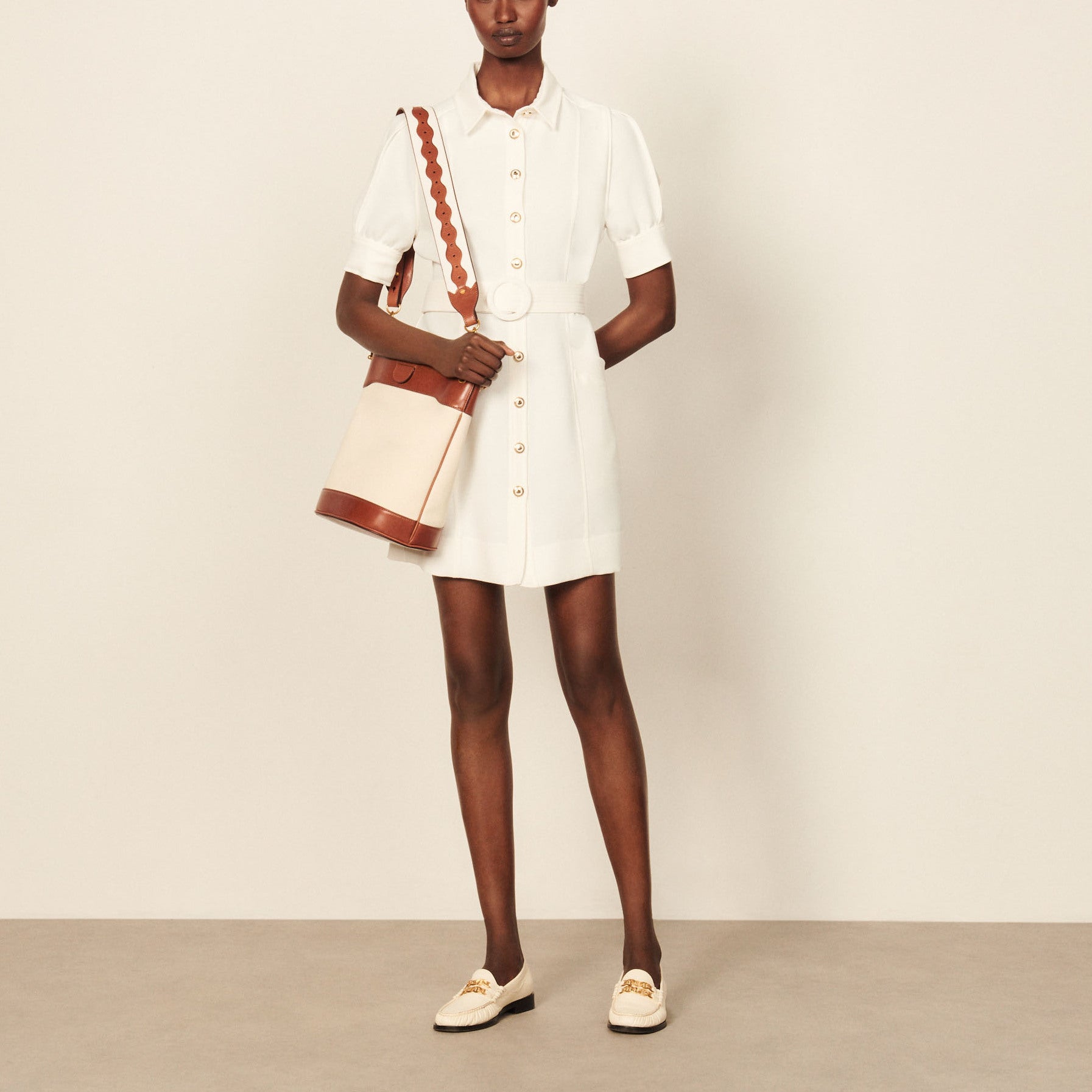 Robe Chemise boutonnée Sandro seconde main