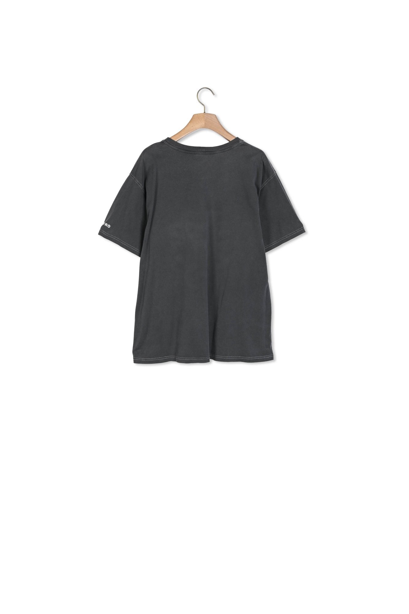 Tee-shirt en coton bio motif double S Sandro seconde main