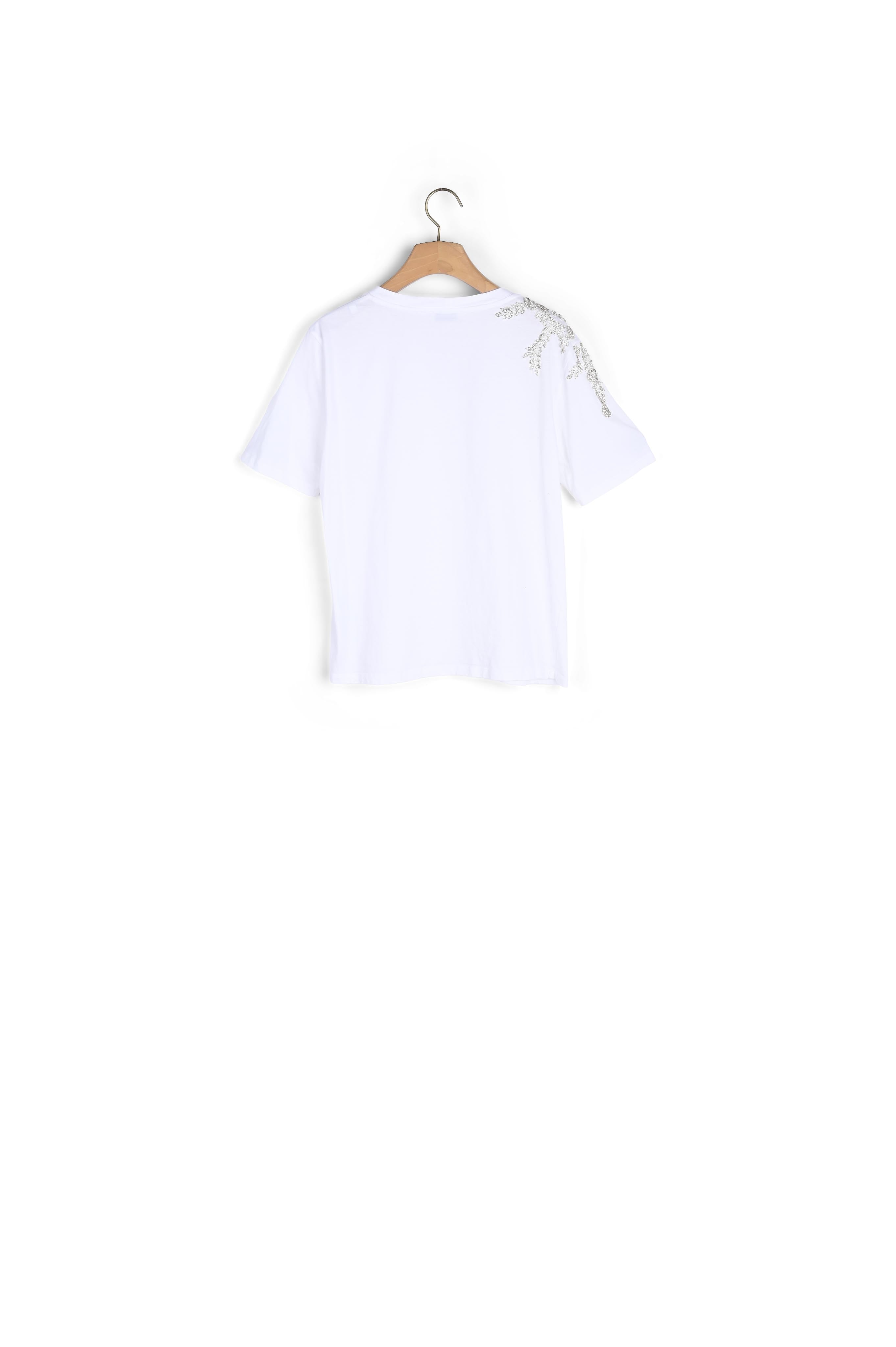 T-shirt orné de strass Sandro seconde main