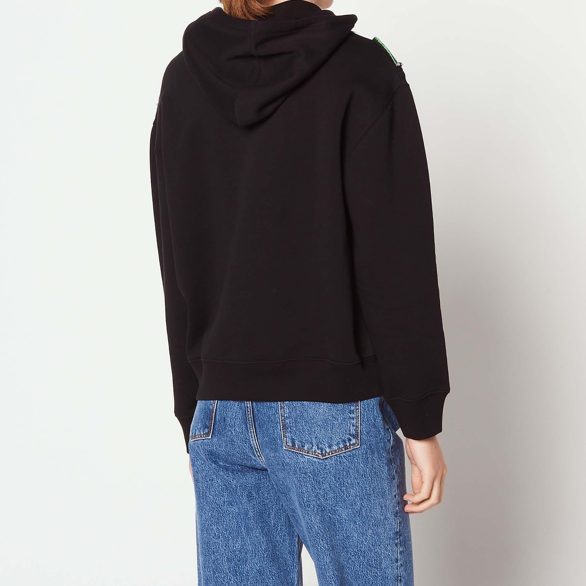 Sweat à capuche avec empiècement devant Sandro seconde main