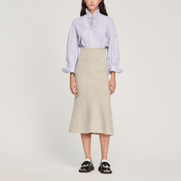 Jupe longue évasée Sandro seconde main