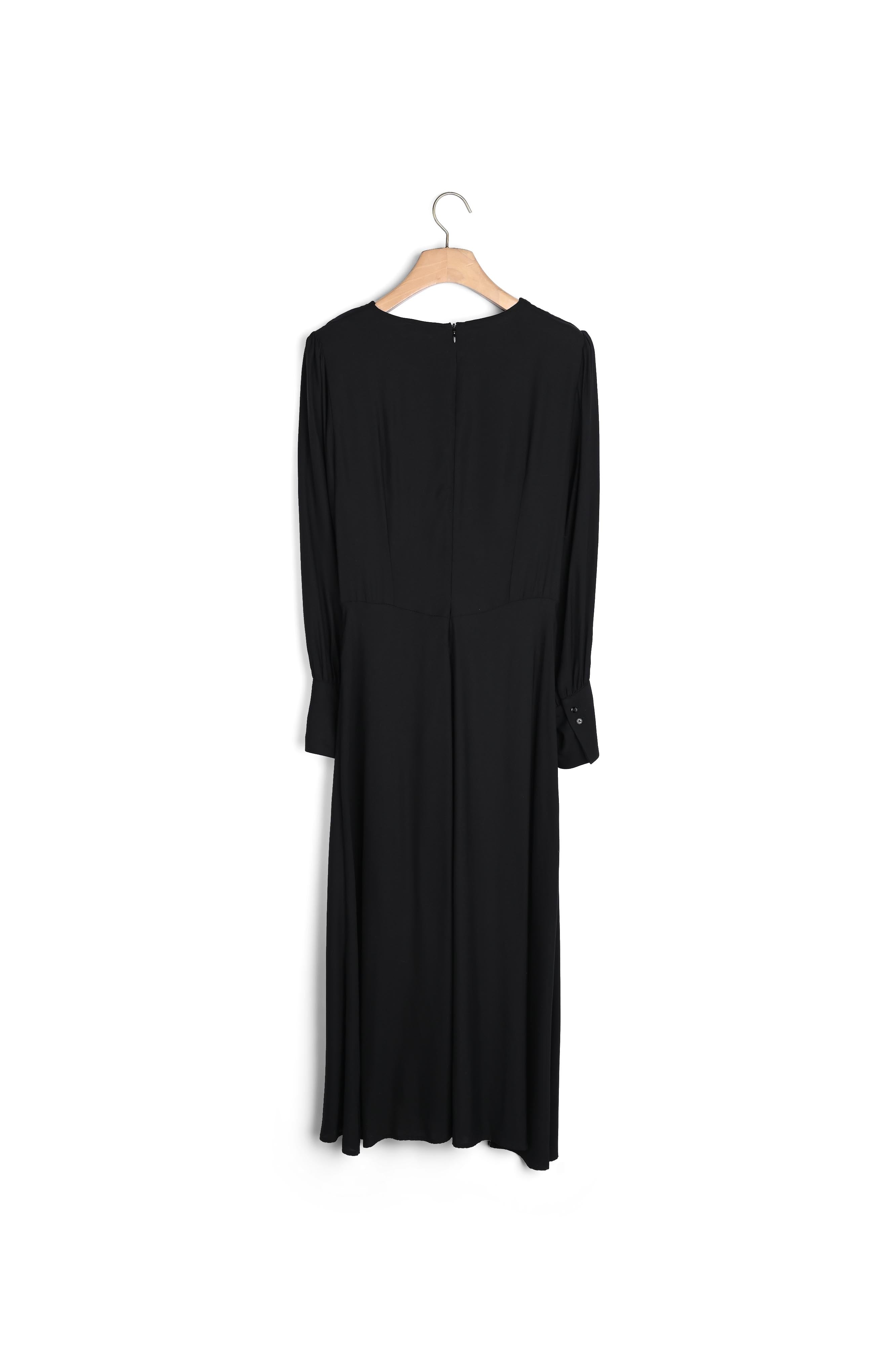 Robe longue drapée Sandro seconde main