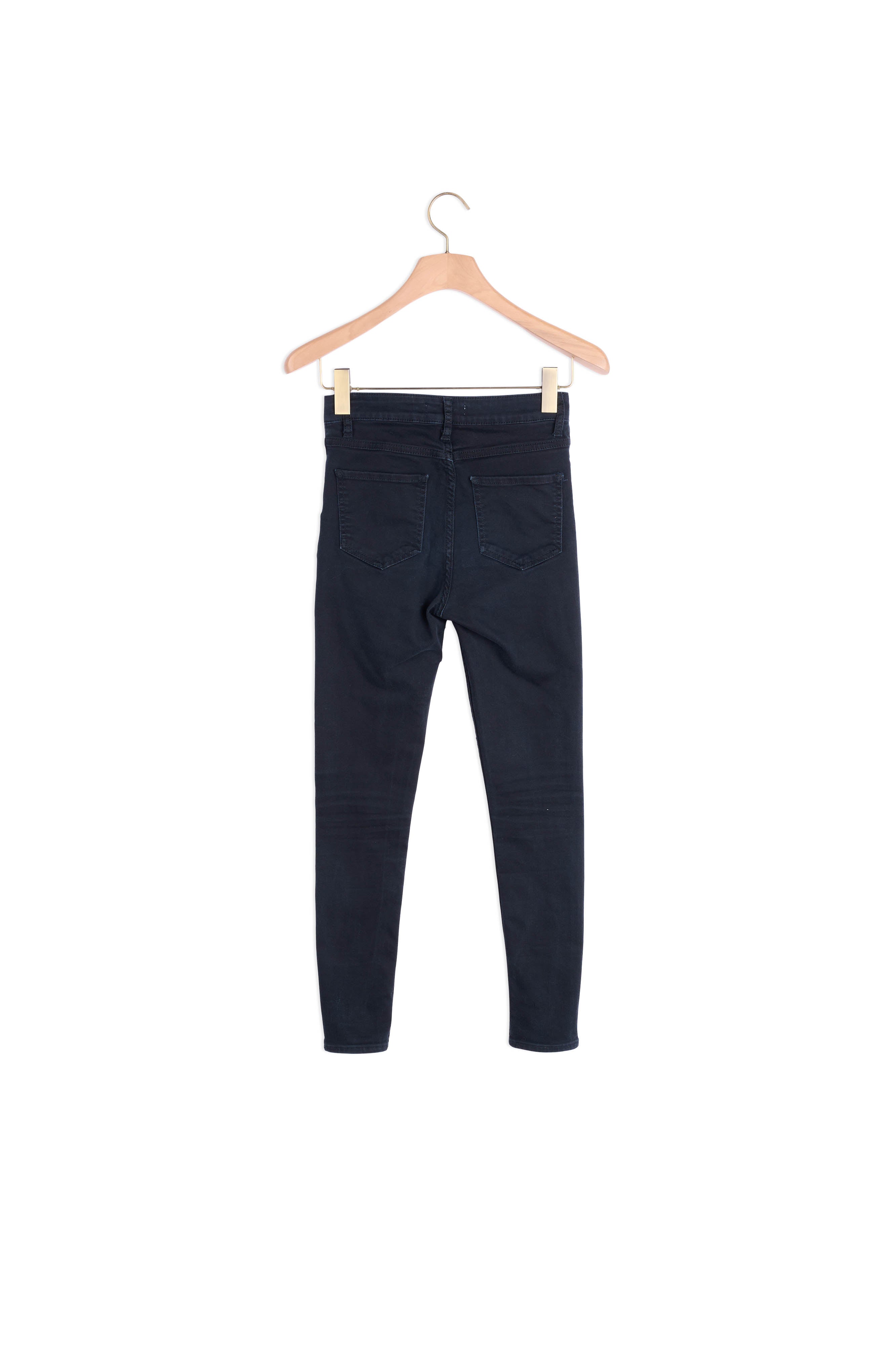 Jean zip visible et coutures apparentes Sandro seconde main