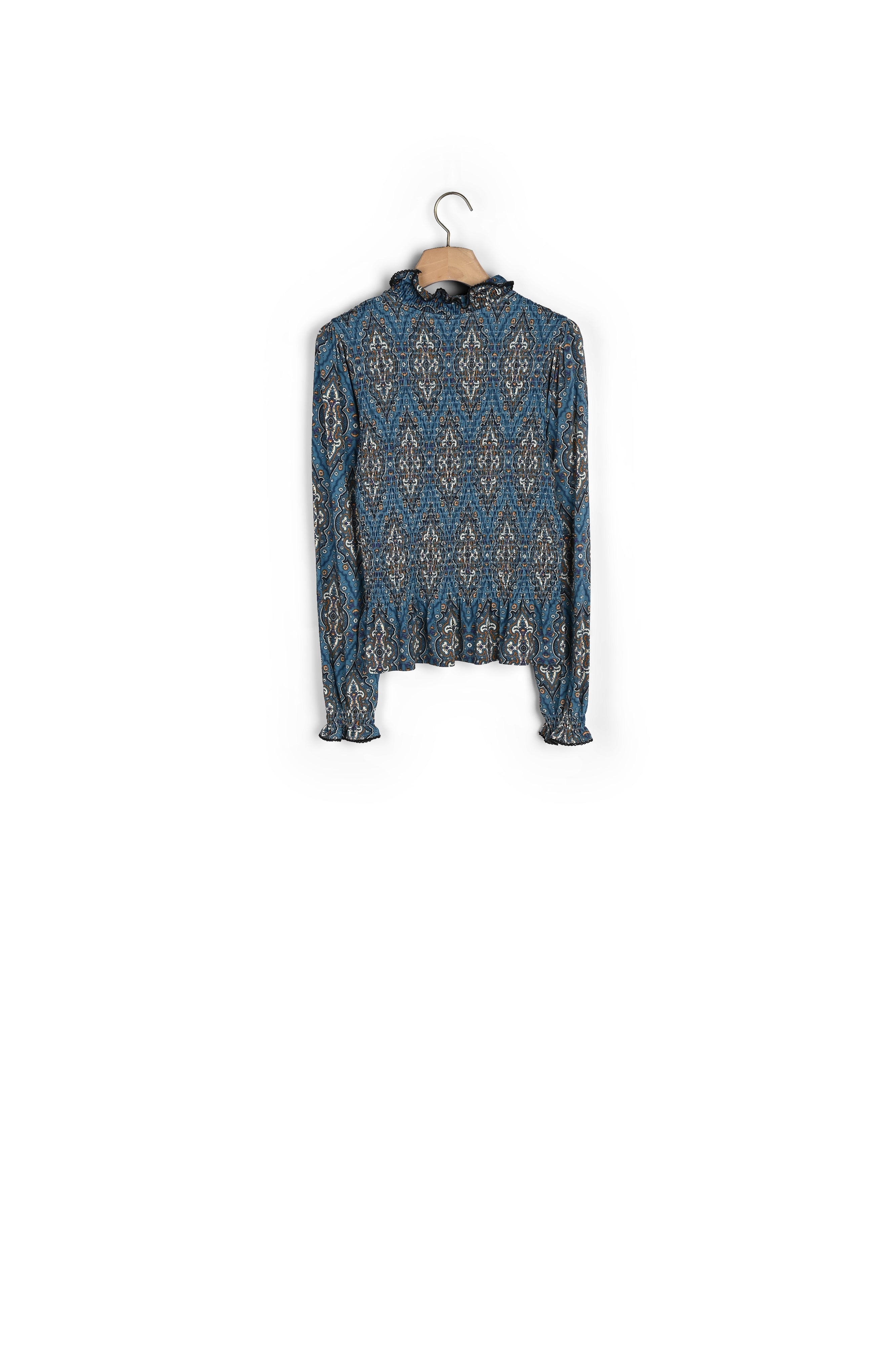 T-shirt imprimé smocké Sandro seconde main