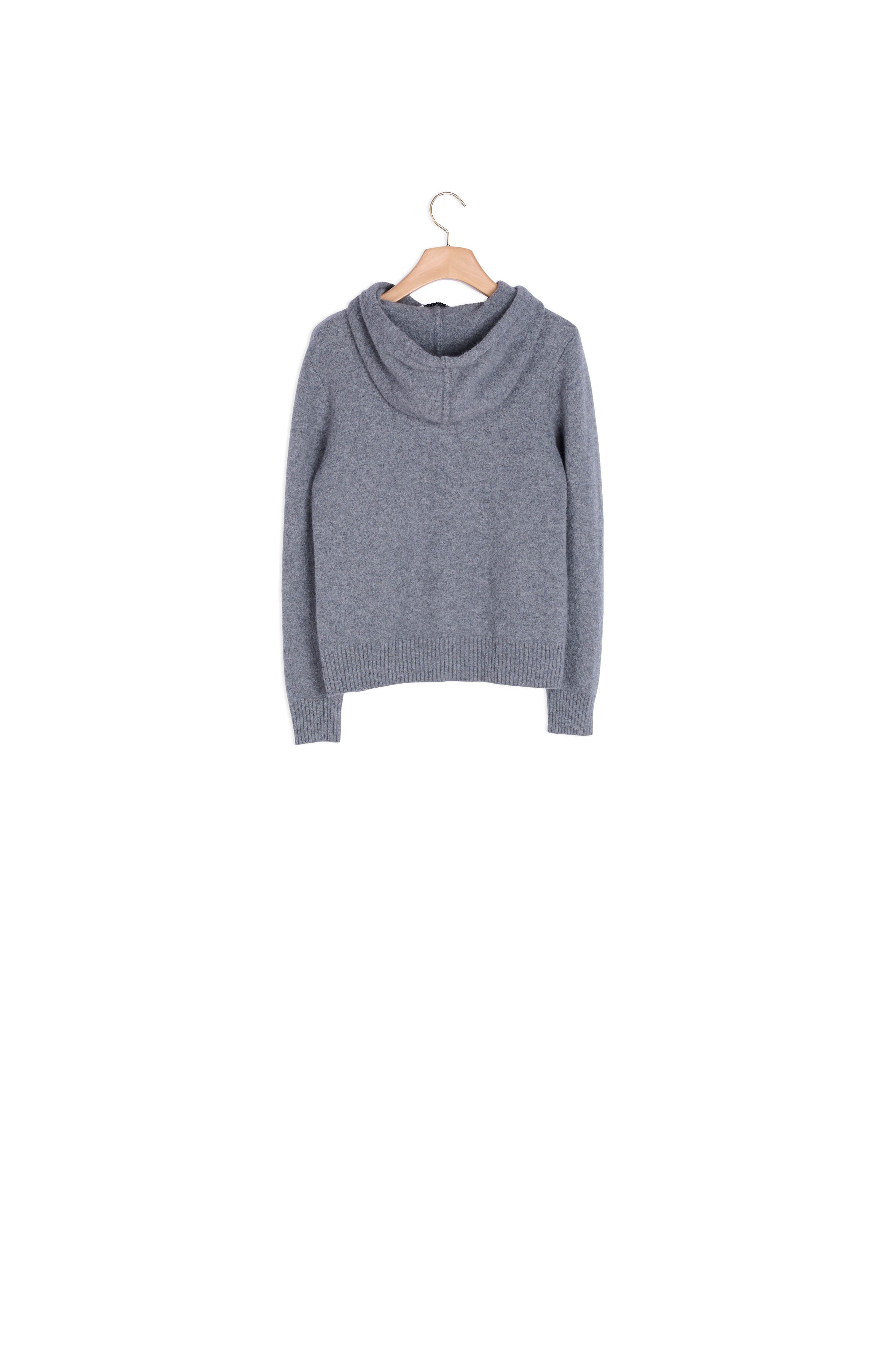 Pull gris chiné Sandro seconde main