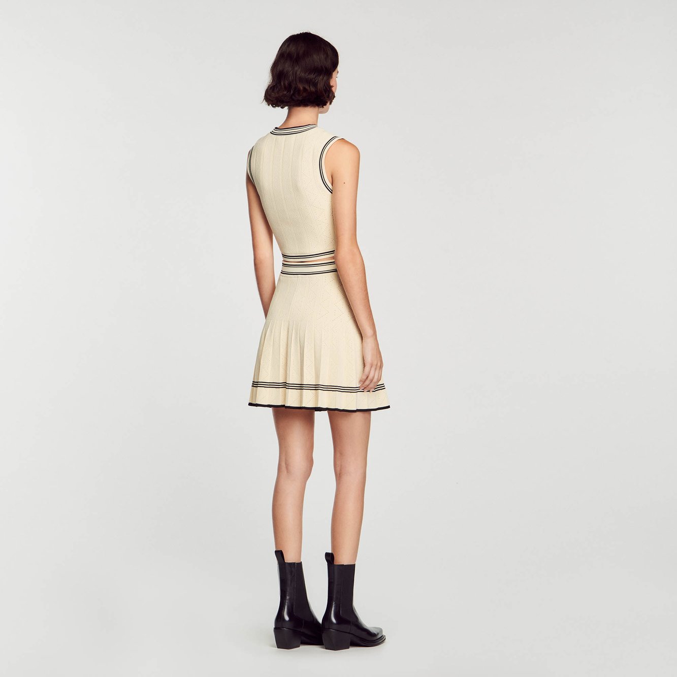 Pull court sans manches Sandro seconde main