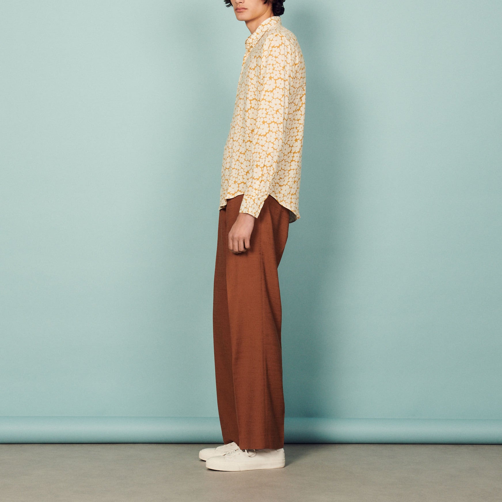 Chemise imprimée Sandro seconde main