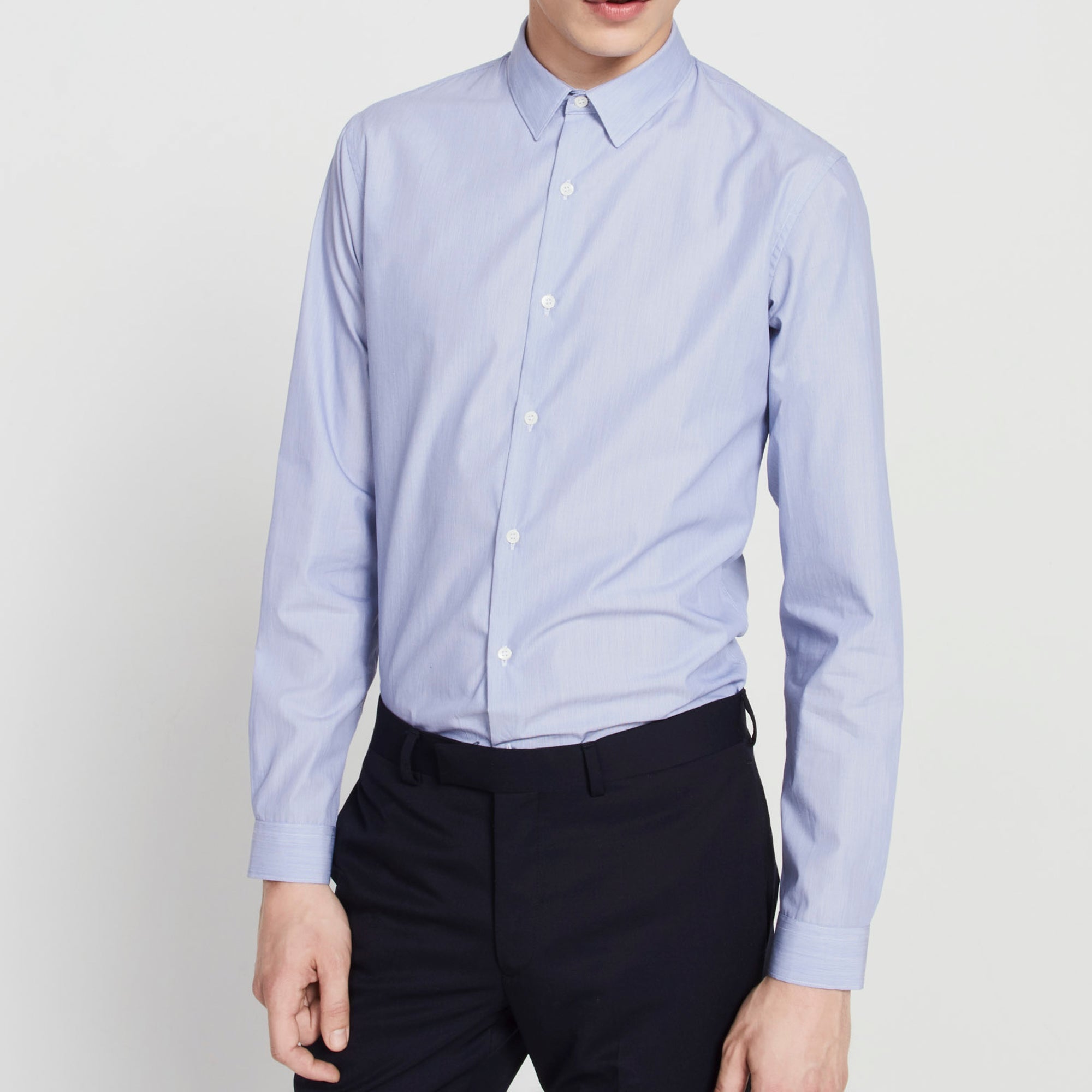 Chemise à fines rayures Sandro seconde main