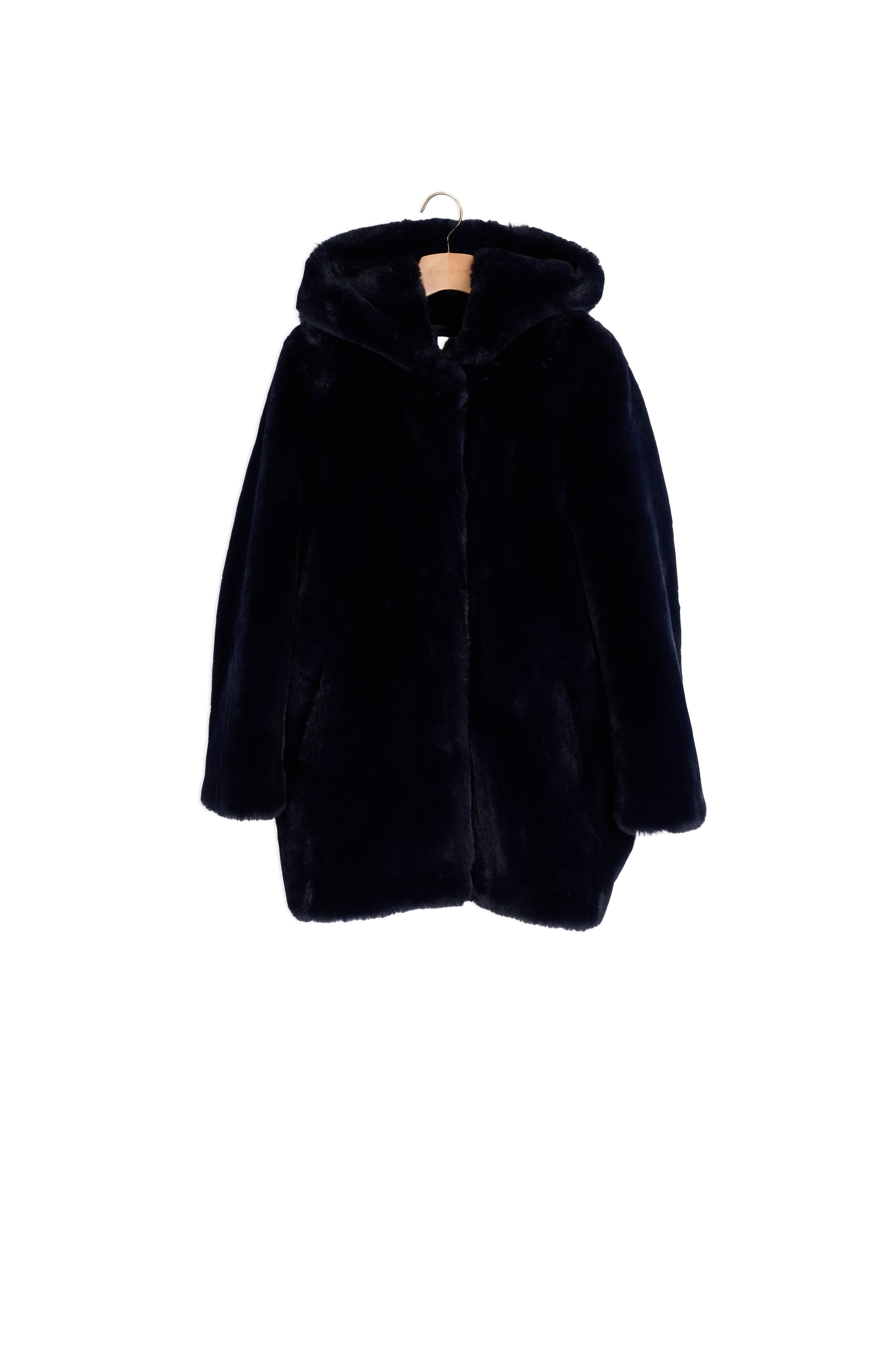 Manteau en fausse fourrure Sandro seconde main