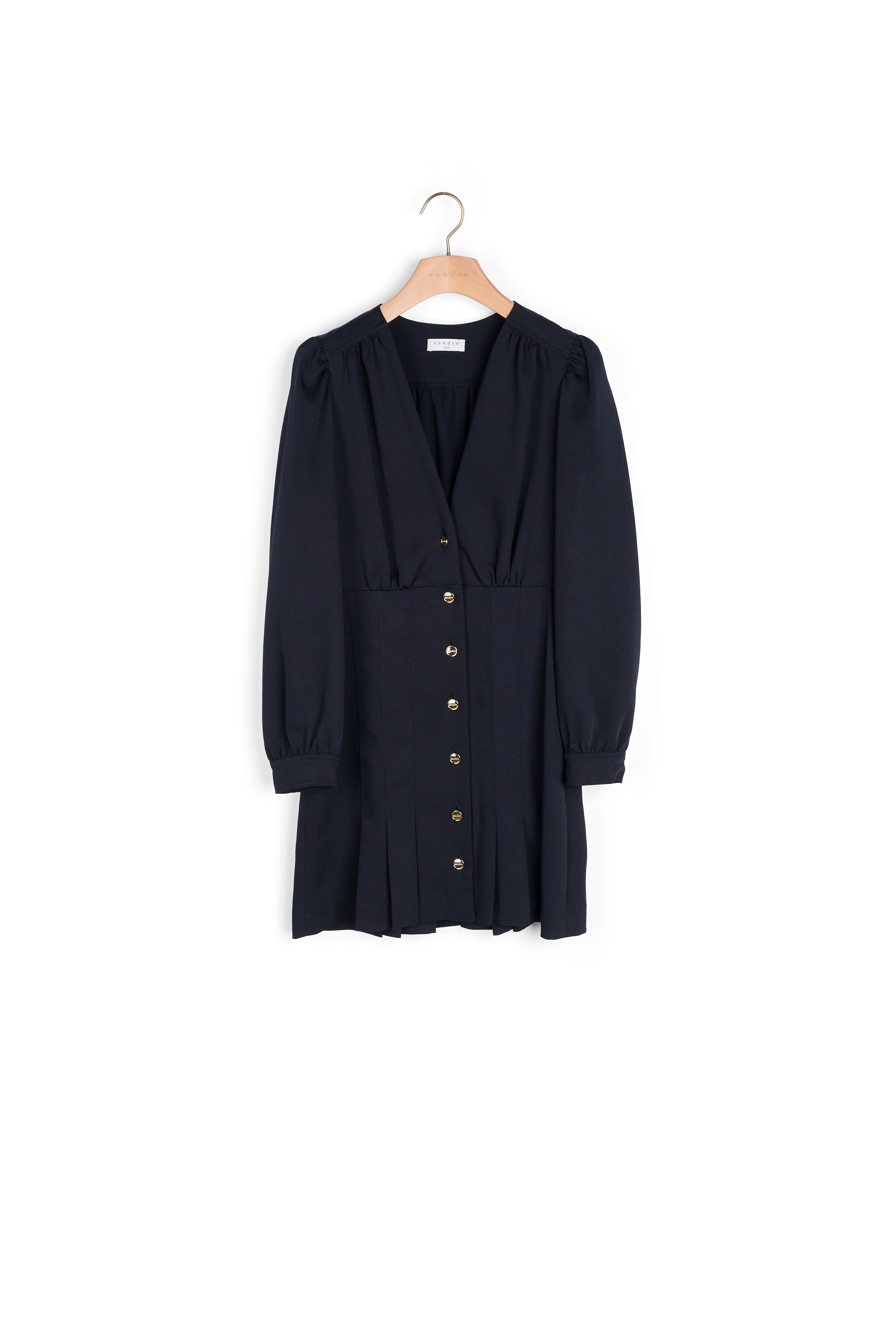 Robe Dark Navy Sandro seconde main