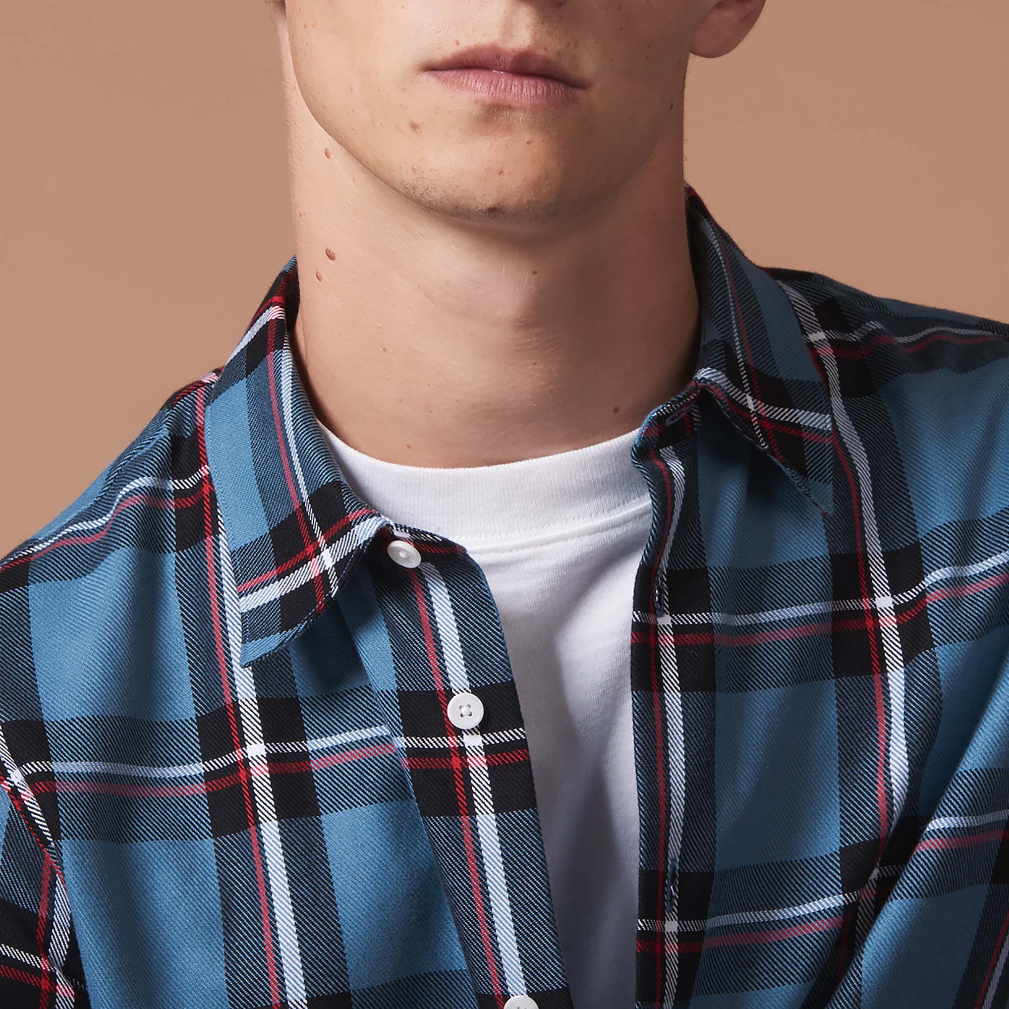 Chemise en tartan Sandro seconde main