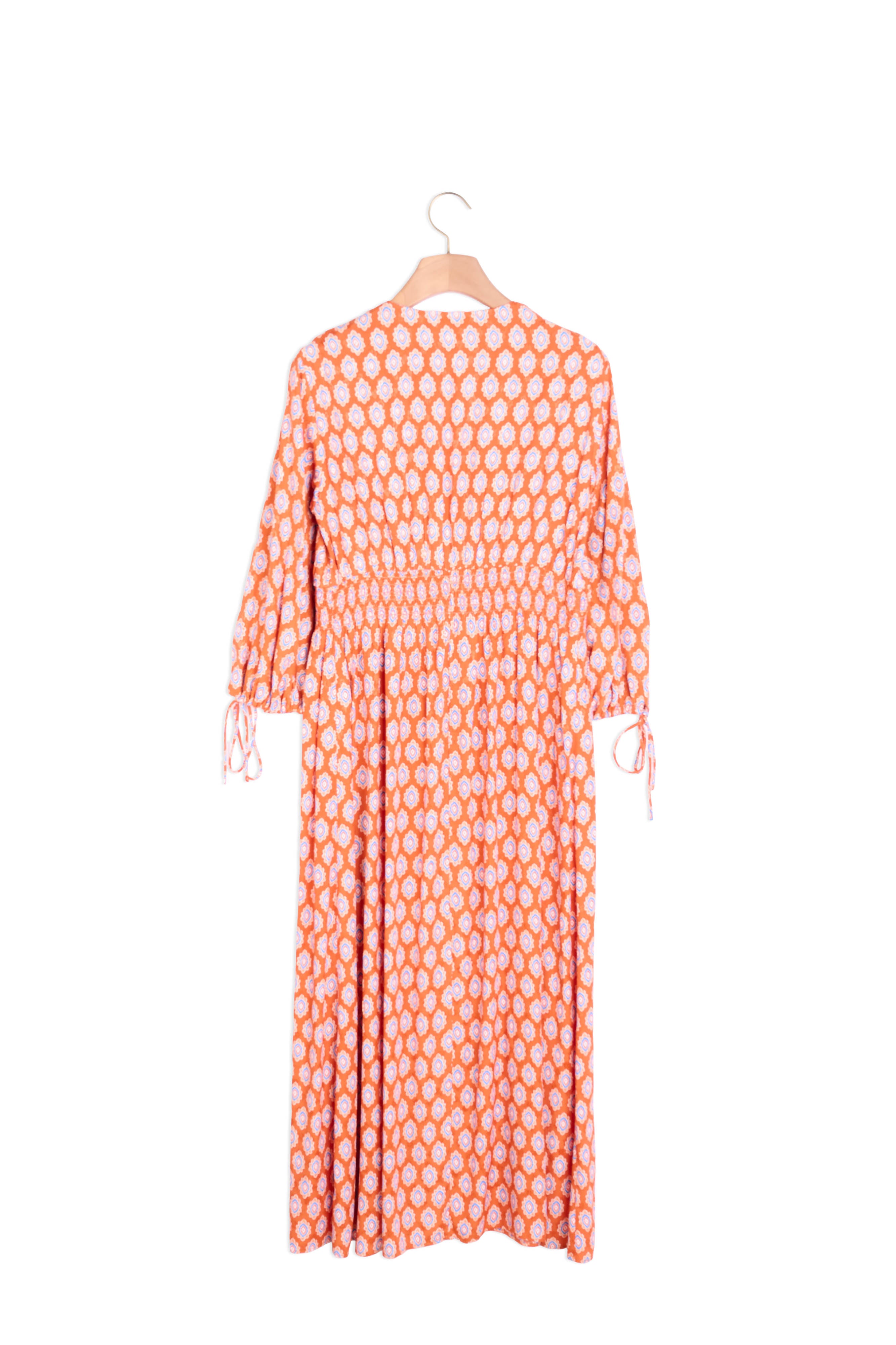 Robe longue en jacquard imprimé Sandro seconde main