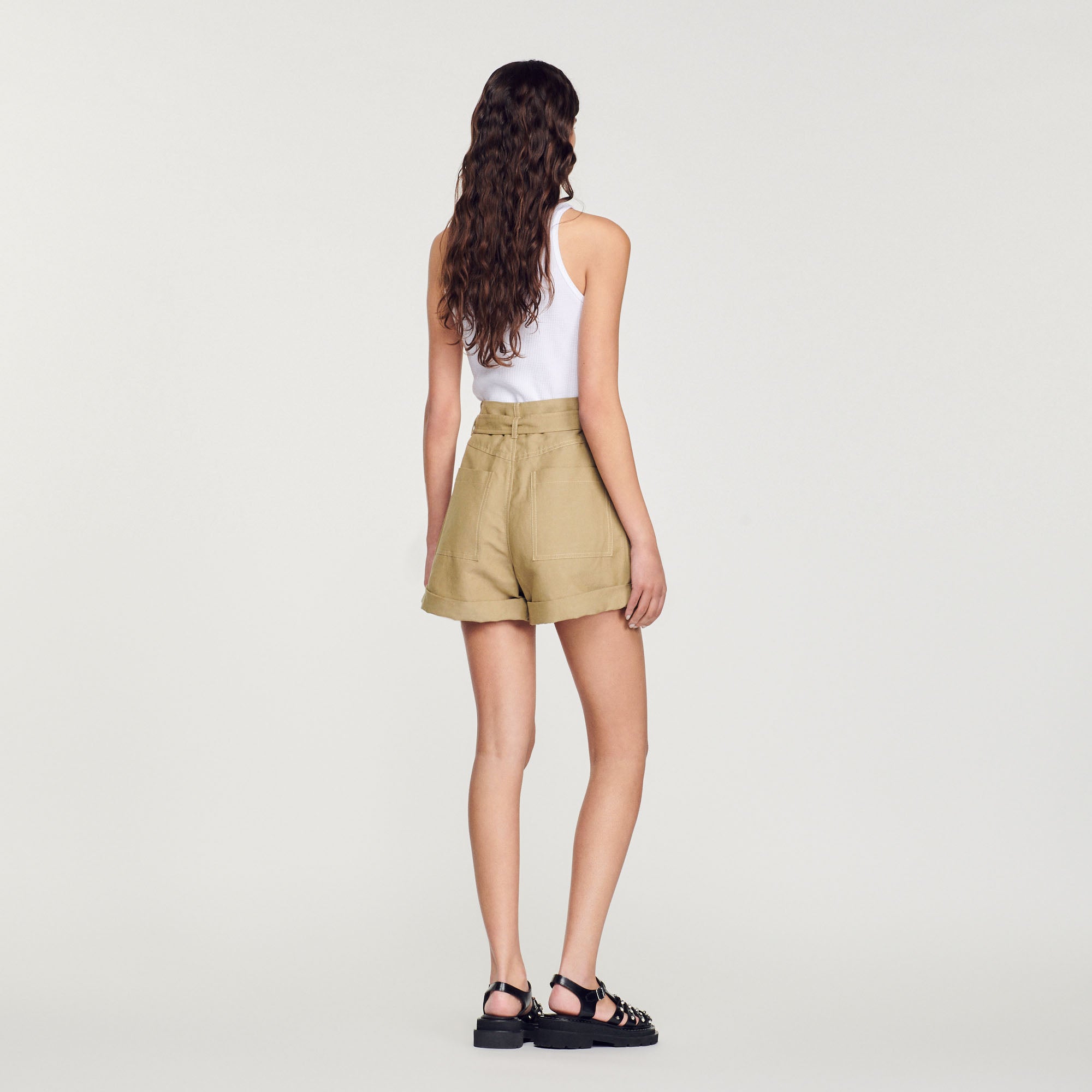 Short taille haute Sandro seconde main