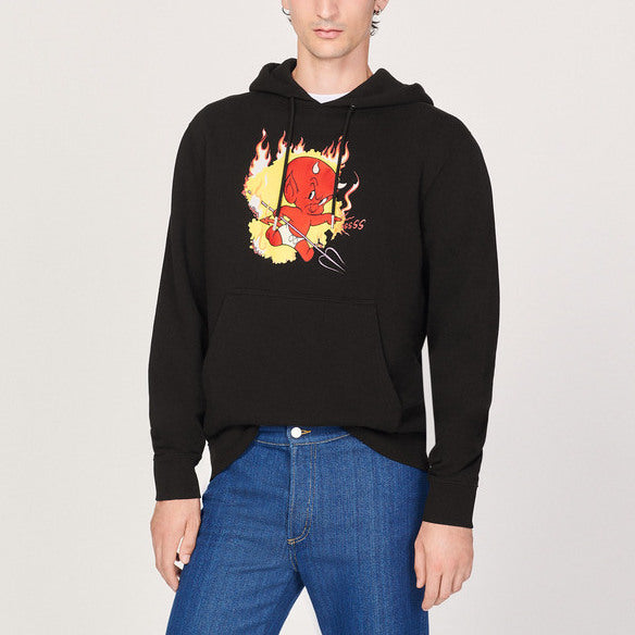 Hoodie Hot Stuff Sandro seconde main