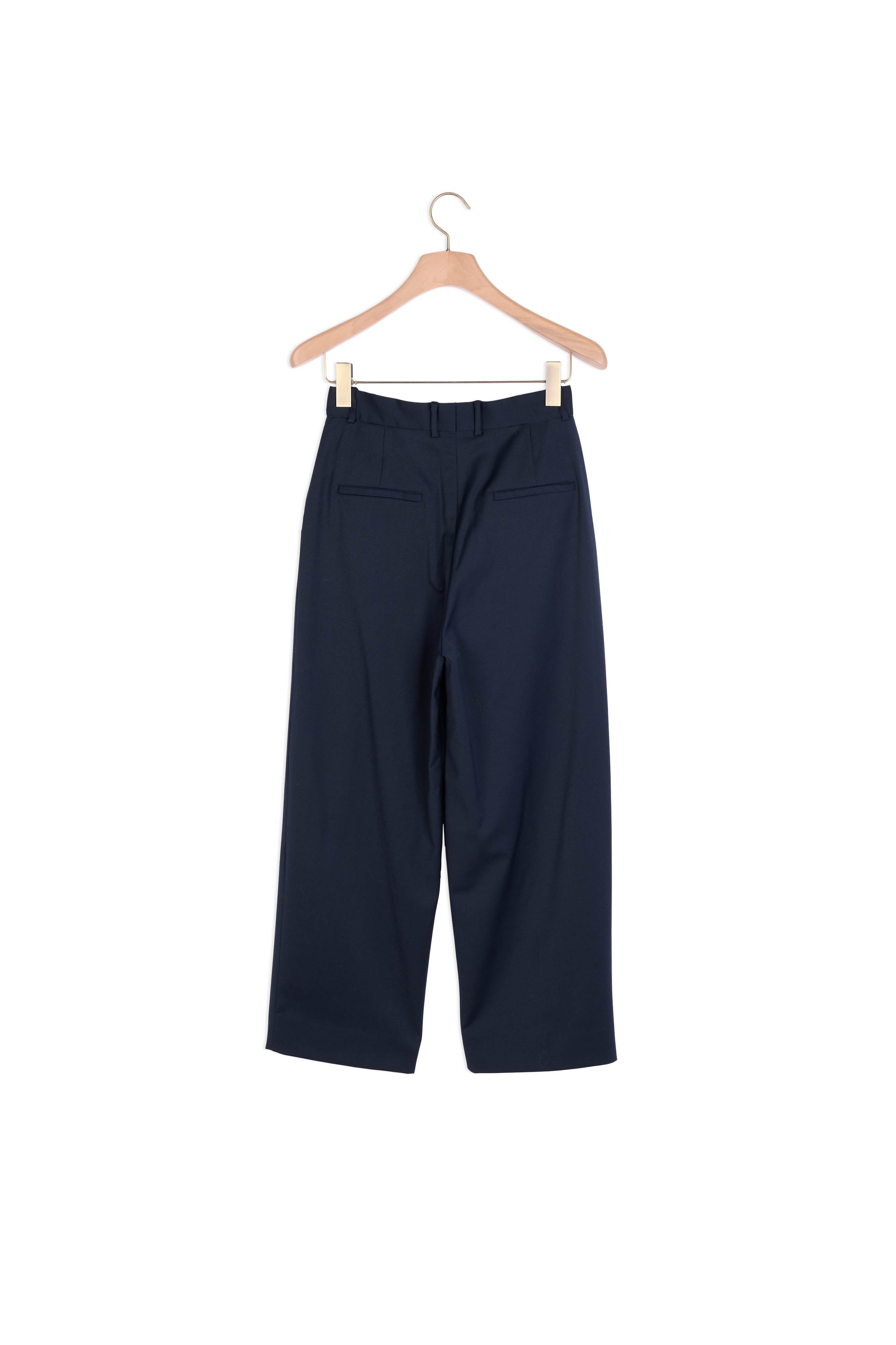 Pantalon de tailleur en laine Sandro seconde main