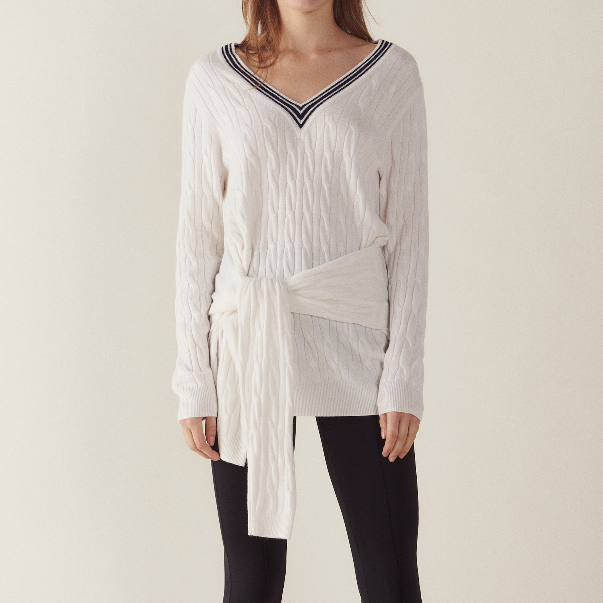 Pull en Maille torsadé Sandro seconde main