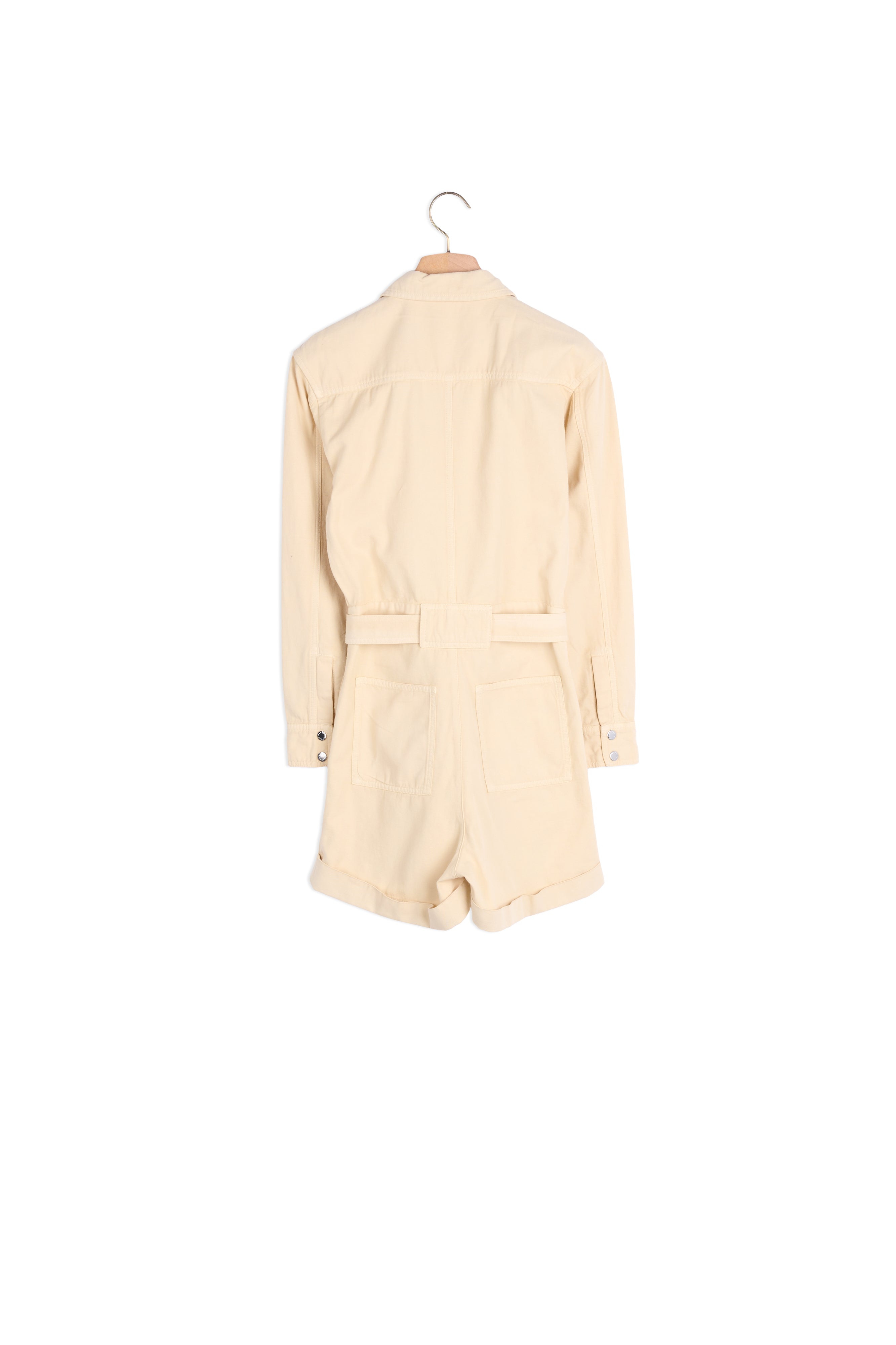 Combinaison Short en coton et lin Sandro seconde main