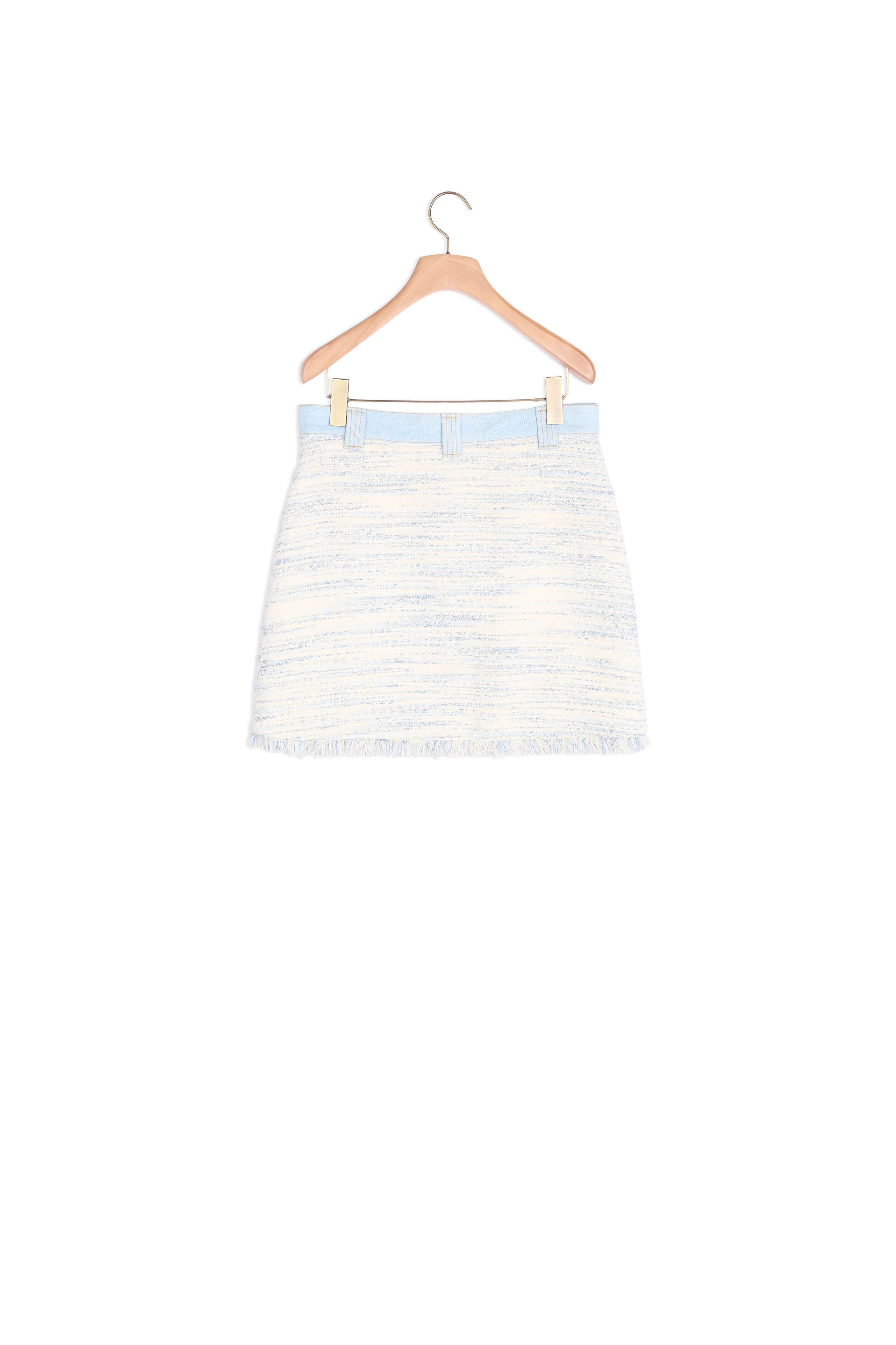 Jupe courte en tweed Sandro seconde main