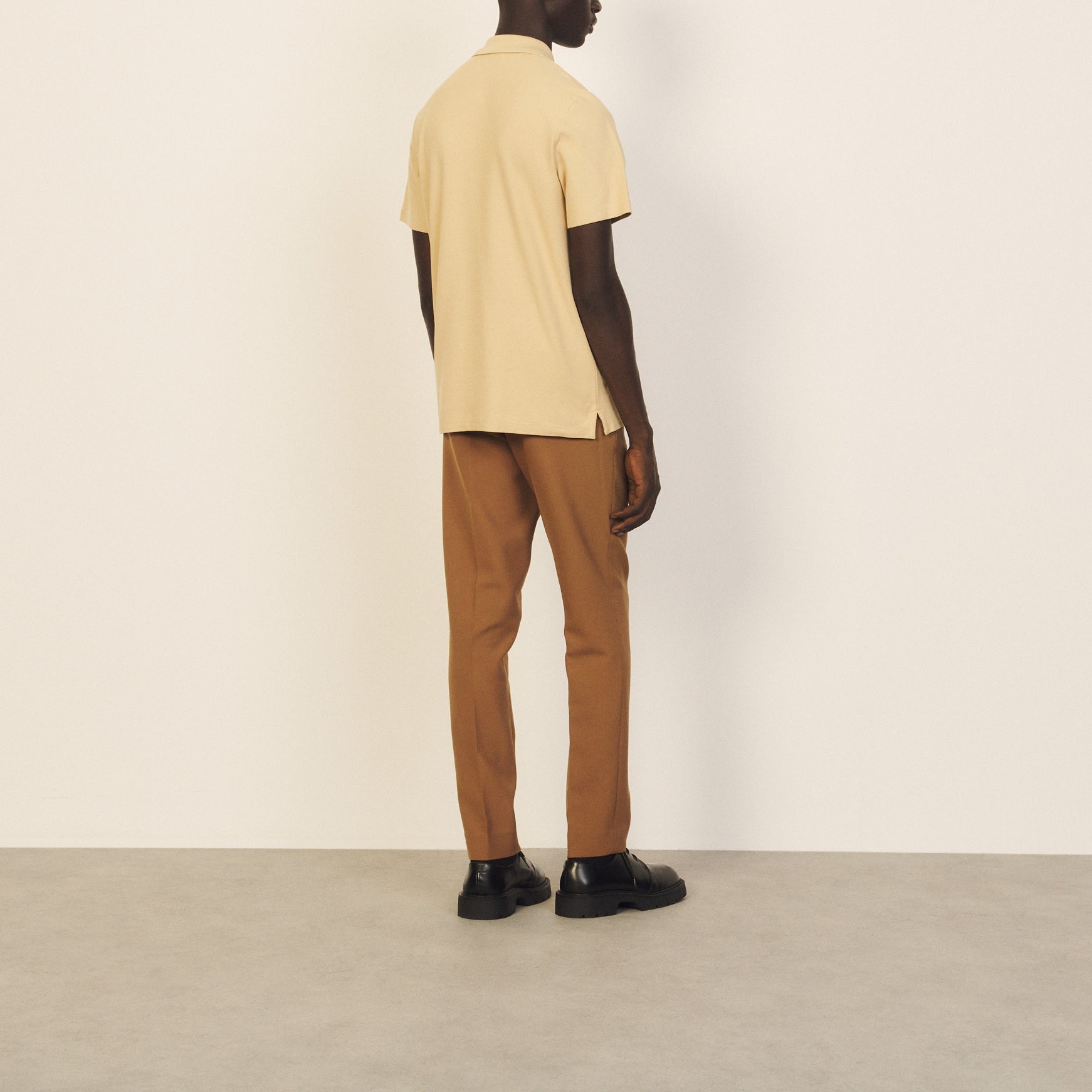 Polo en coton avec logo S Sandro seconde main