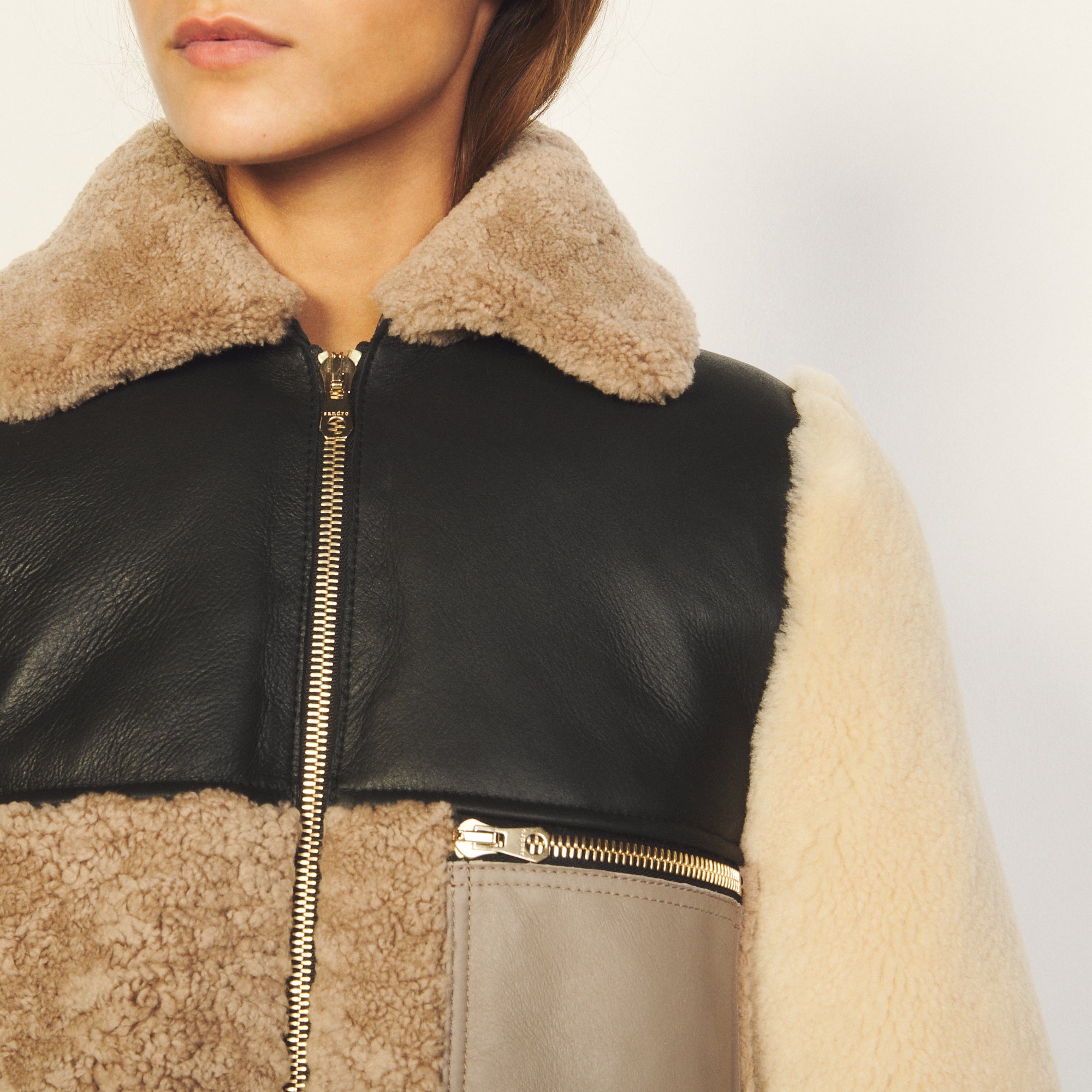 Outerwear Beige Sandro seconde main